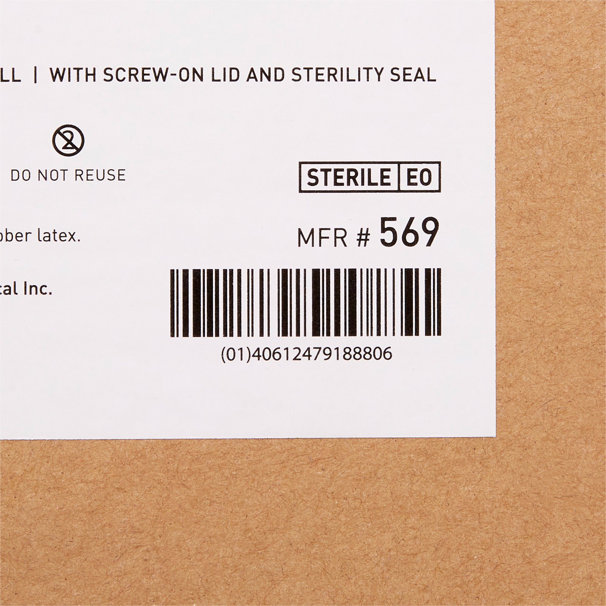 McKesson Brand 569 - McKesson Specimen Container, 120 mL - 1/Each, 100/Case