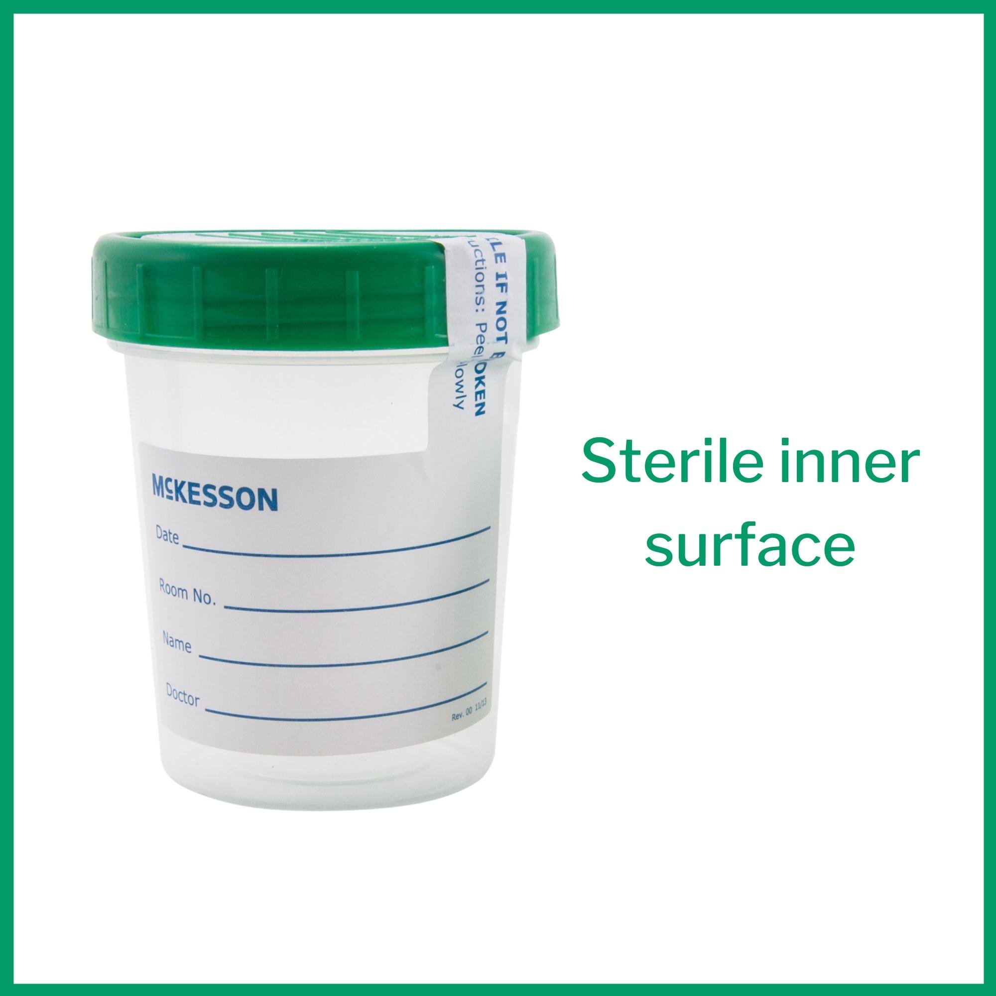 McKesson Brand 569 - McKesson Specimen Container, 120 mL - 1/Each, 100/Case