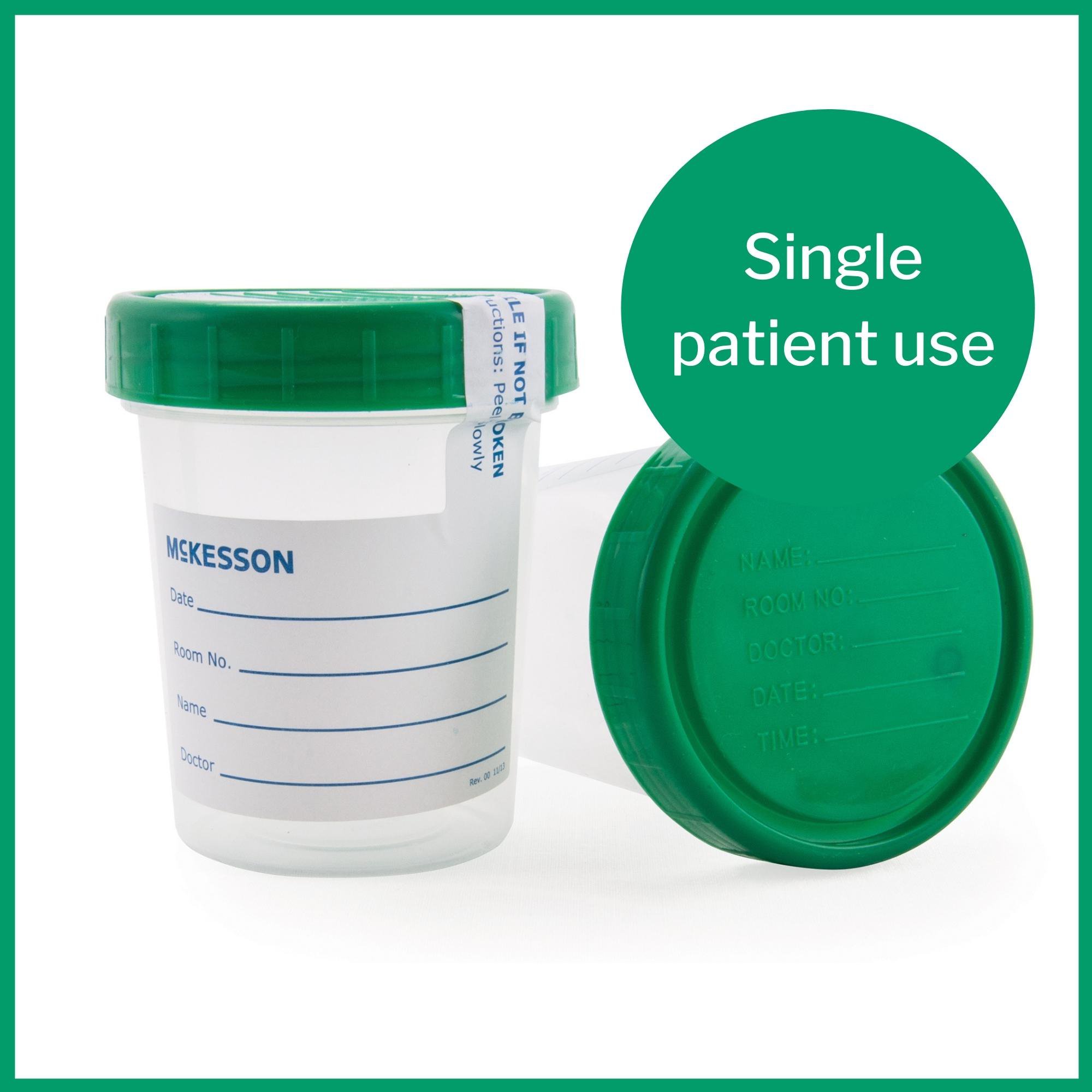 McKesson Brand 569 - McKesson Specimen Container, 120 mL - 1/Each, 100/Case