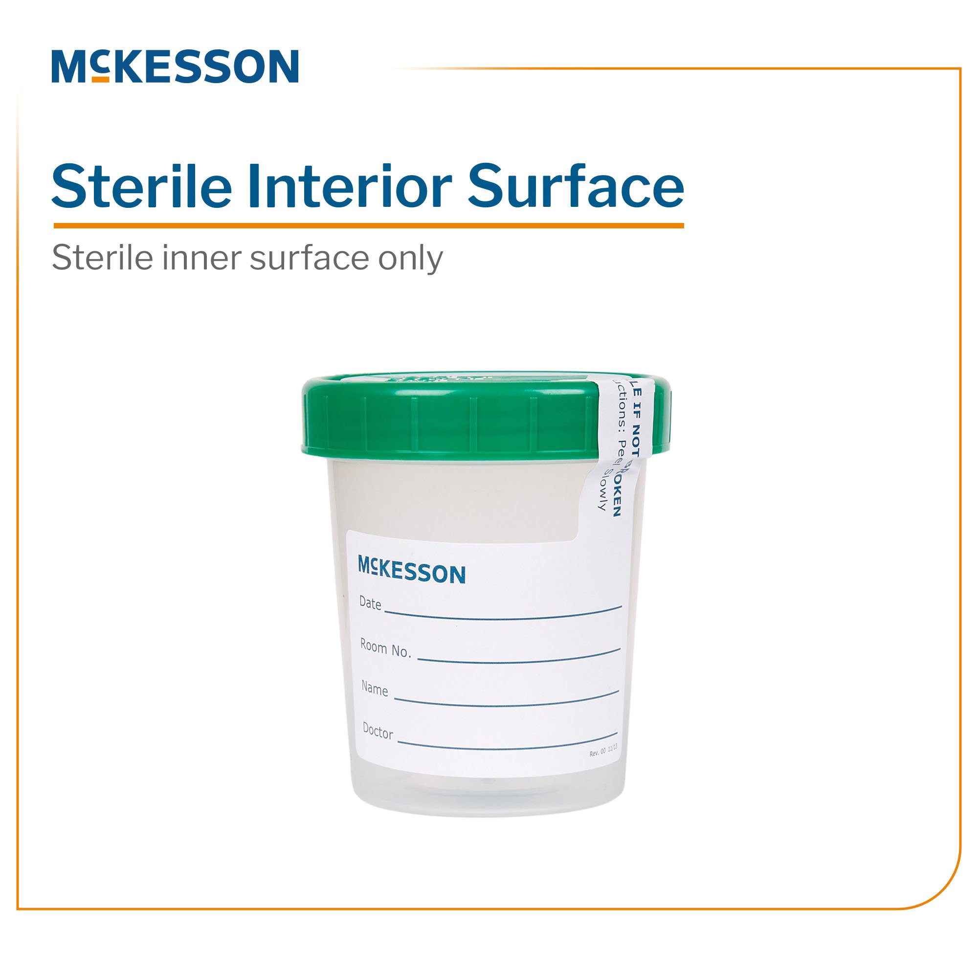 McKesson Brand - 569 McKesson Specimen Container