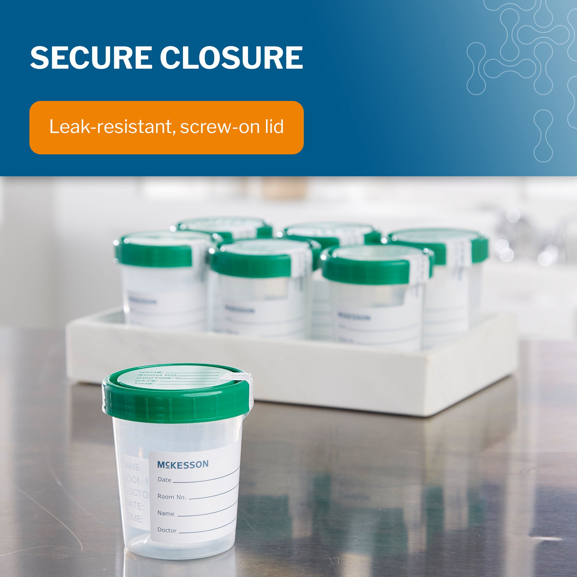 McKesson Specimen Container 569 by McKesson Brand