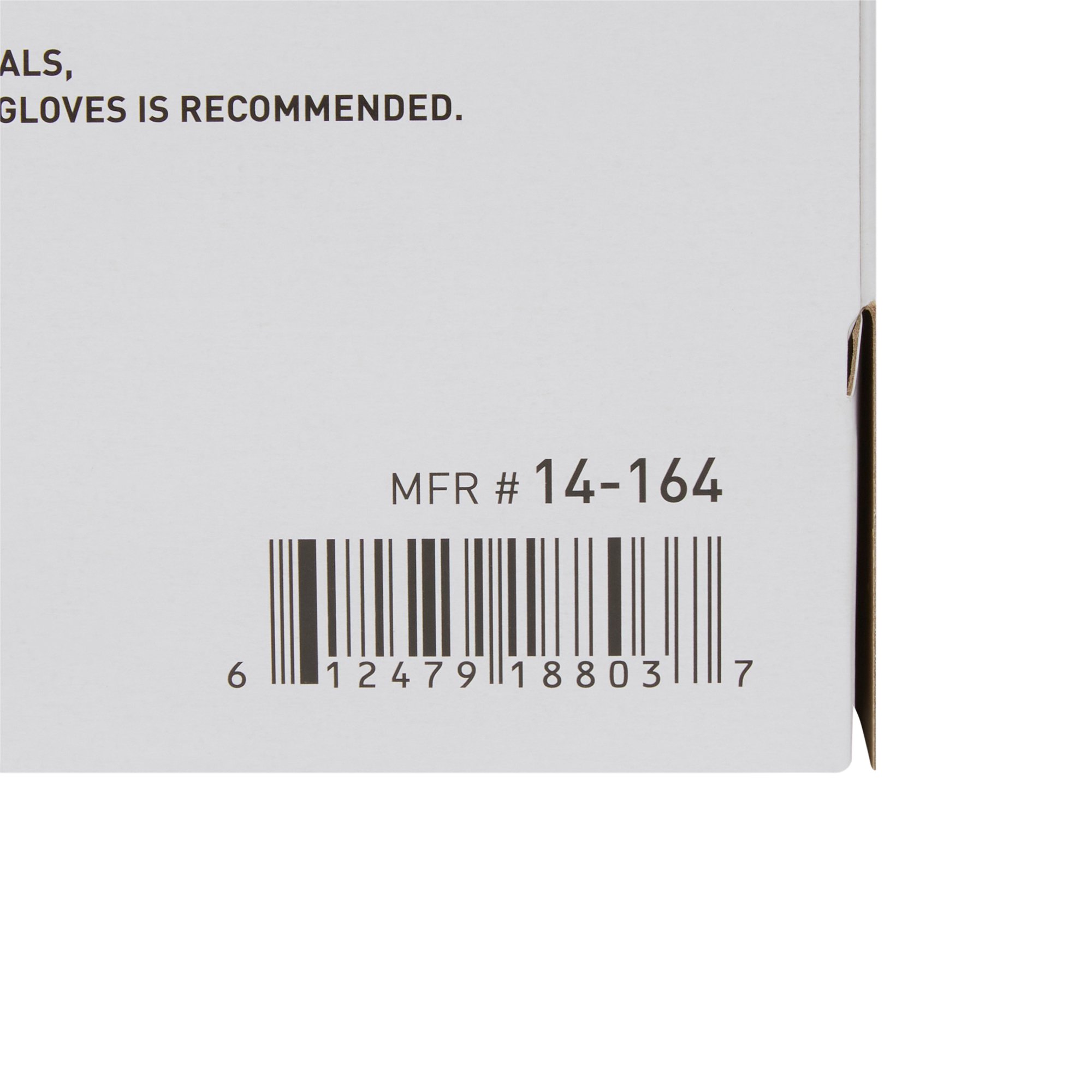 McKesson Brand 14-164 - McKesson Confiderm® Vinyl Exam Glove, Small, Clear - 50/Box, 1000/Case