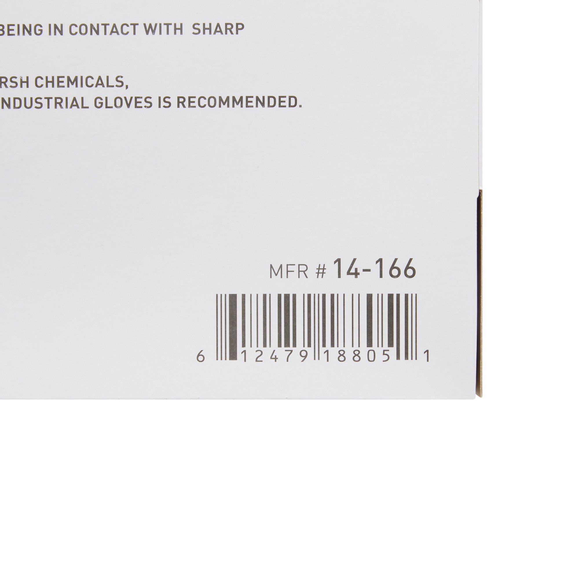 McKesson Brand 14-166 - McKesson Confiderm® Vinyl Exam Glove, Medium, Clear - 50/Box, 1000/Case