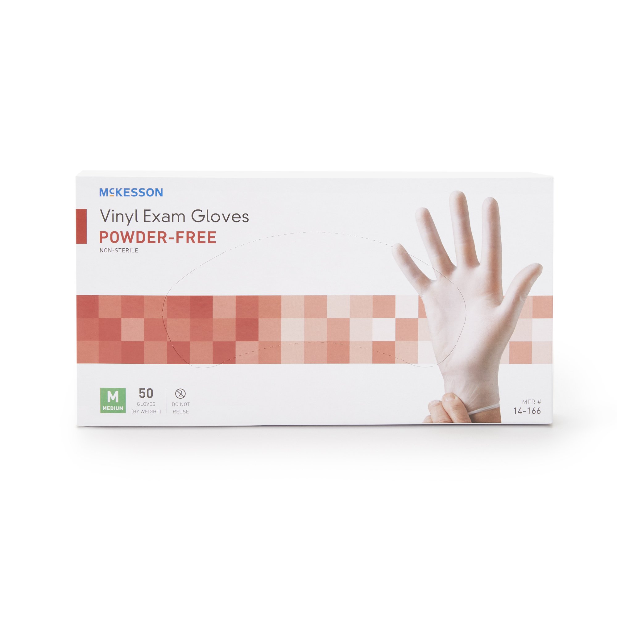 McKesson Brand - 14-166 McKesson Confiderm® Vinyl Exam Glove