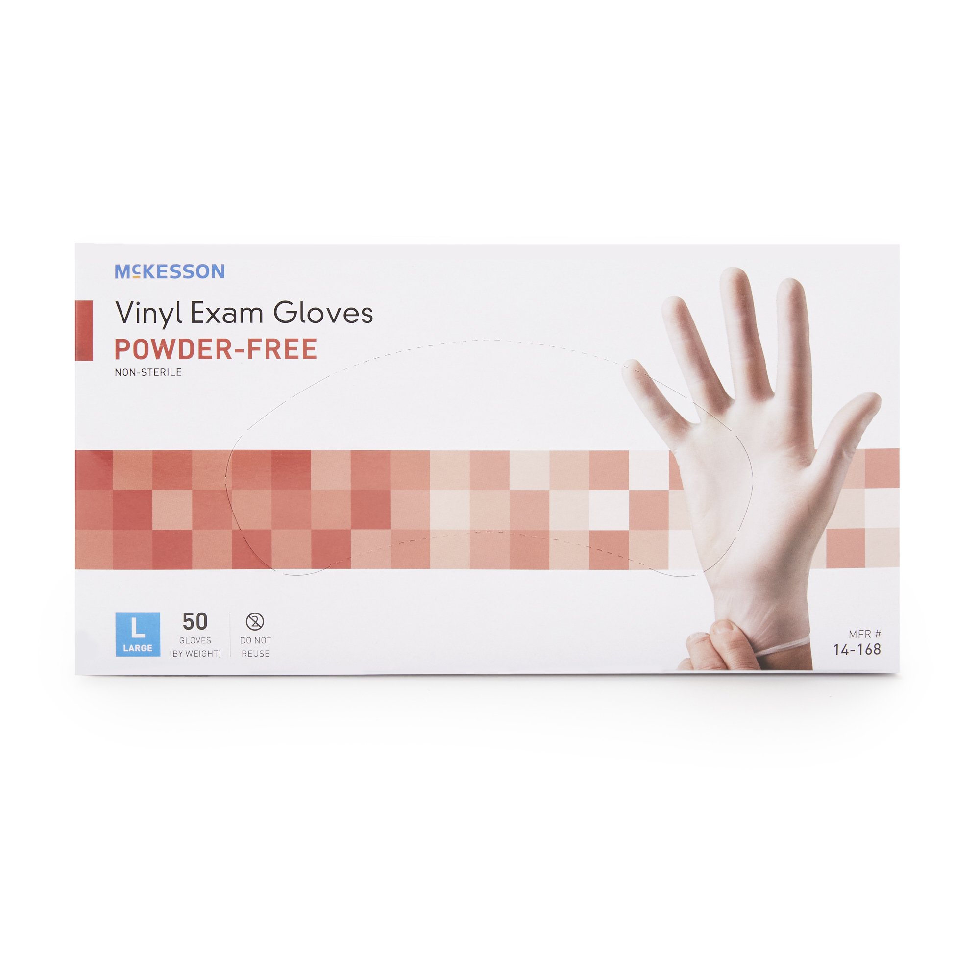 McKesson Brand - 14-168 McKesson Confiderm® Vinyl Exam Glove