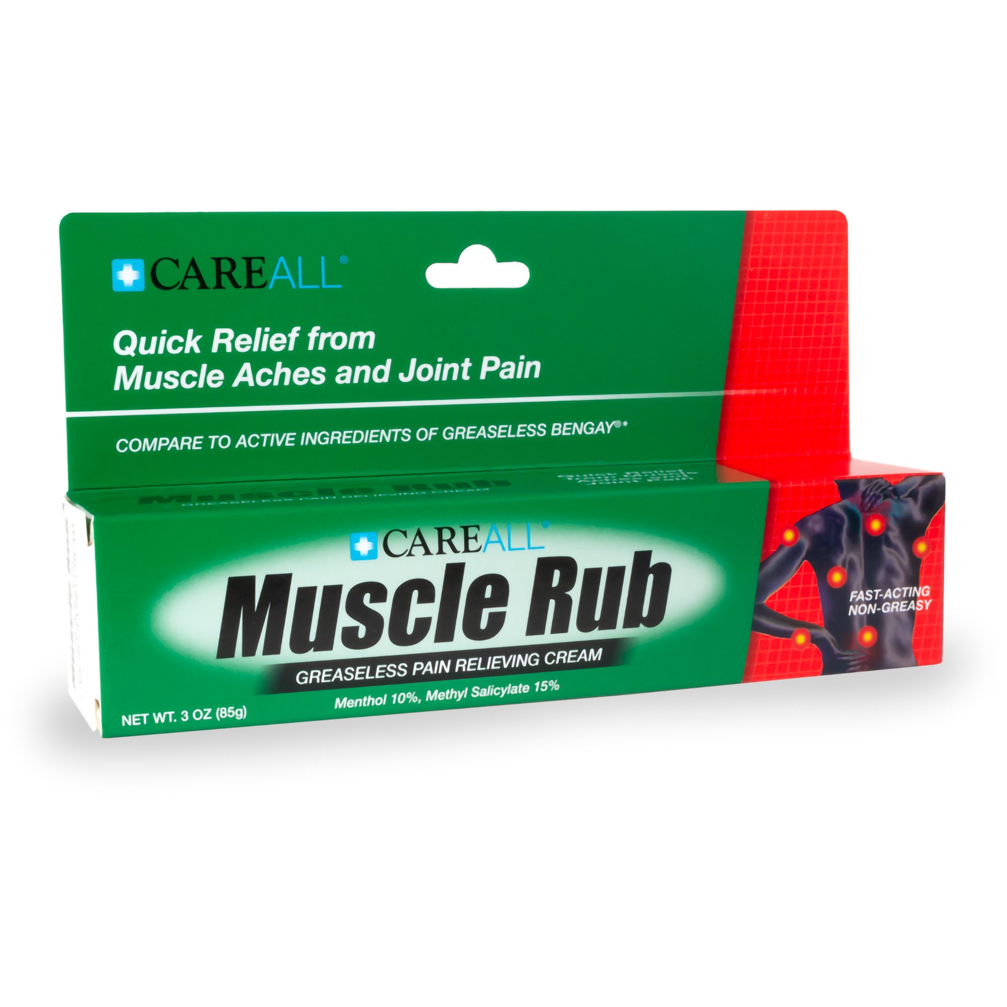 New World Imports - MUS3 CareAll® Menthol / Methyl Salicylate Topical Pain Relief
