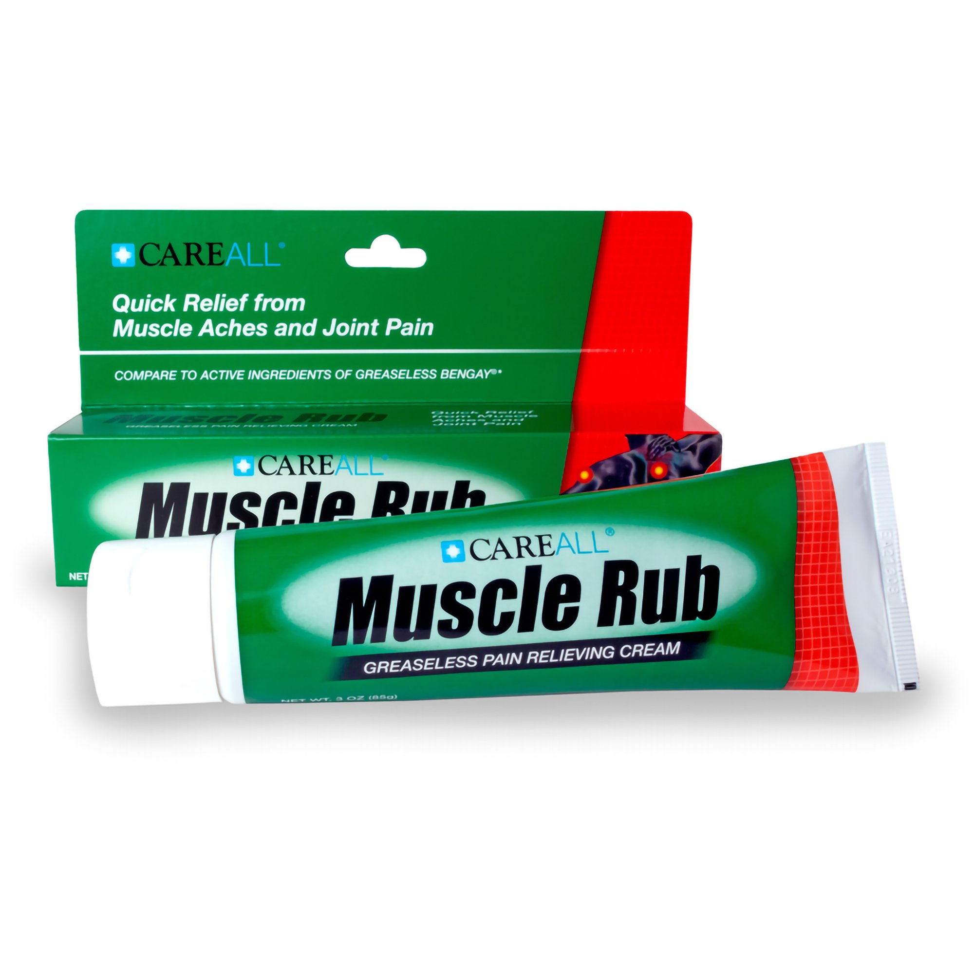 New World Imports - MUS3 CareAll® Menthol / Methyl Salicylate Topical Pain Relief