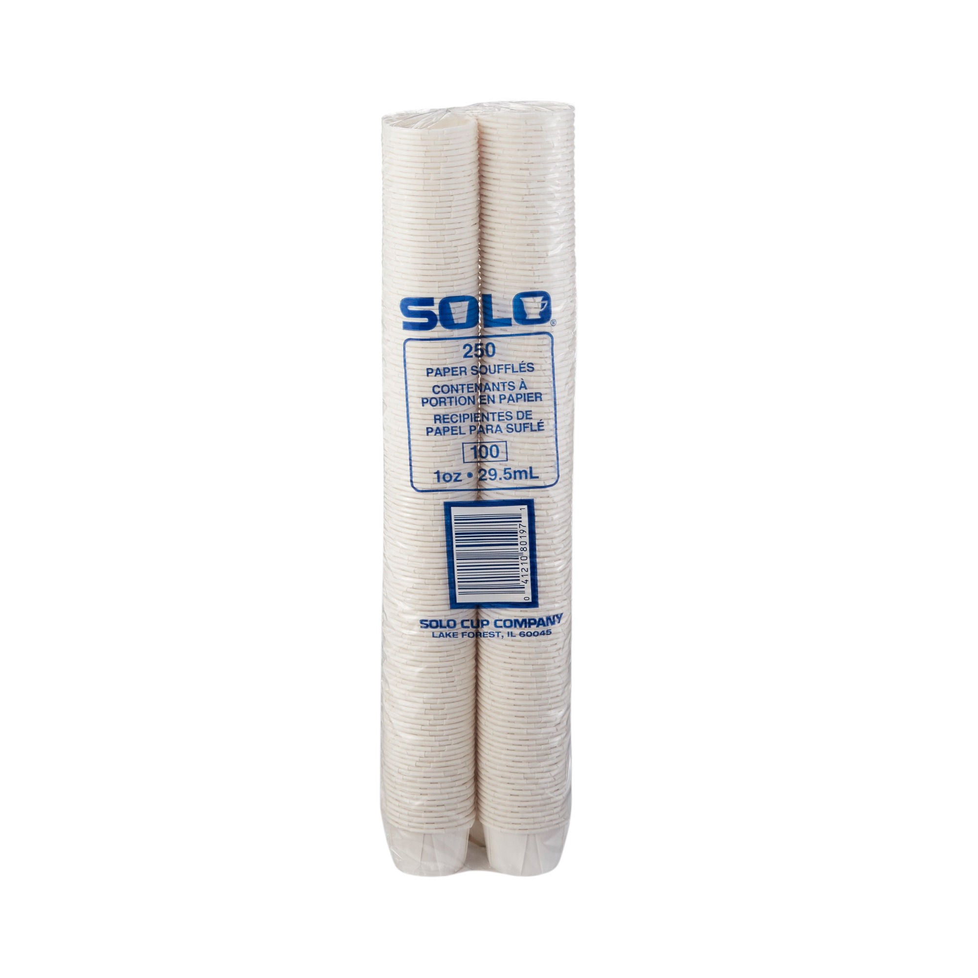 RJ Schinner Co - 100-2050 Souffle Cup Solo® 1 oz. Paper White Disposable