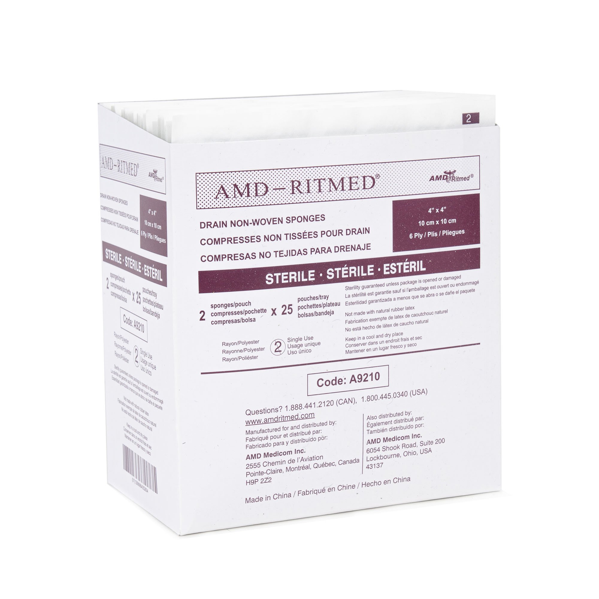 AMD Ritmed - A9210 AMD Ritmed I.V. Sponge