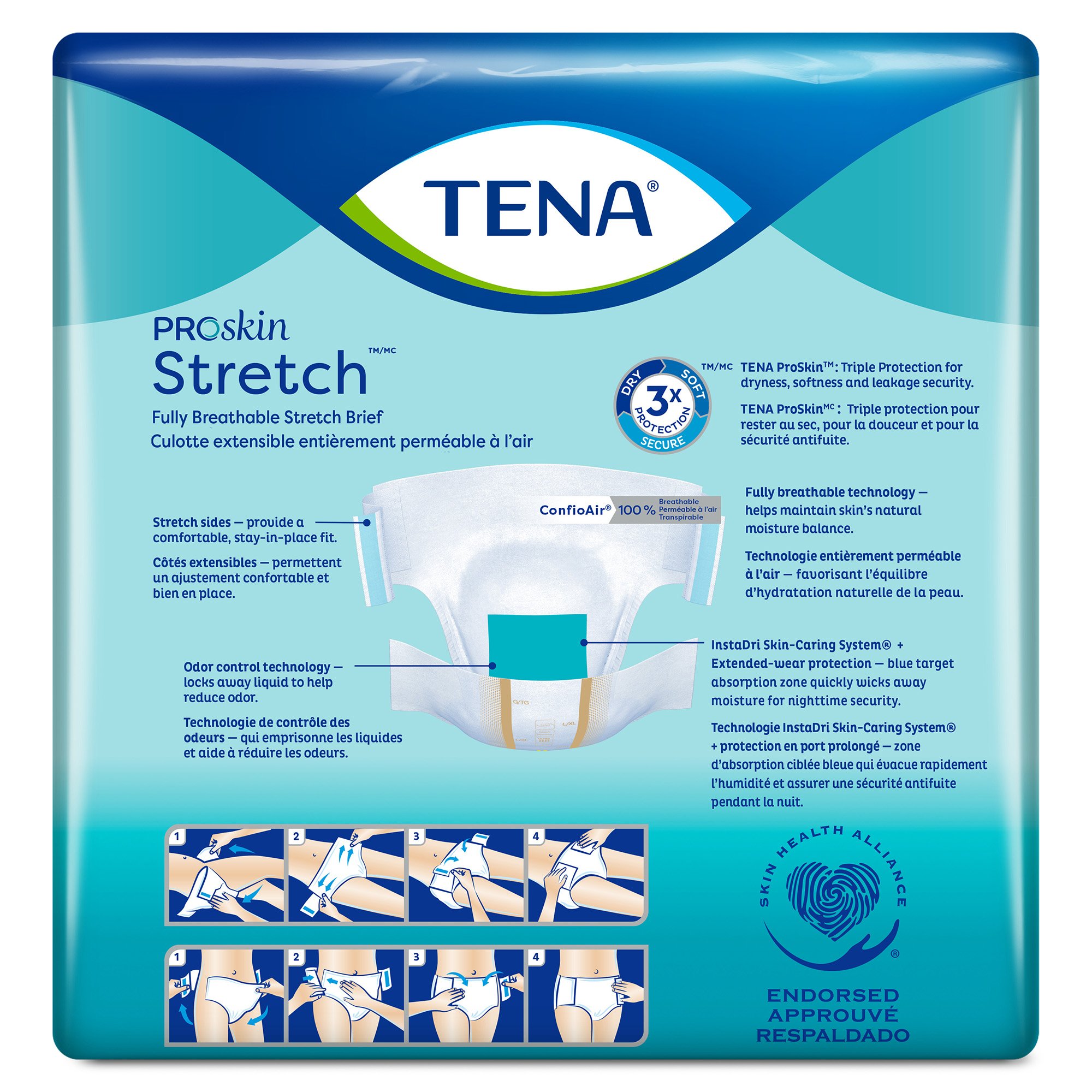 Essity HMS North America Inc - 67803 Tena® ProSkin Stretch™ Ultra Incontinence Brief