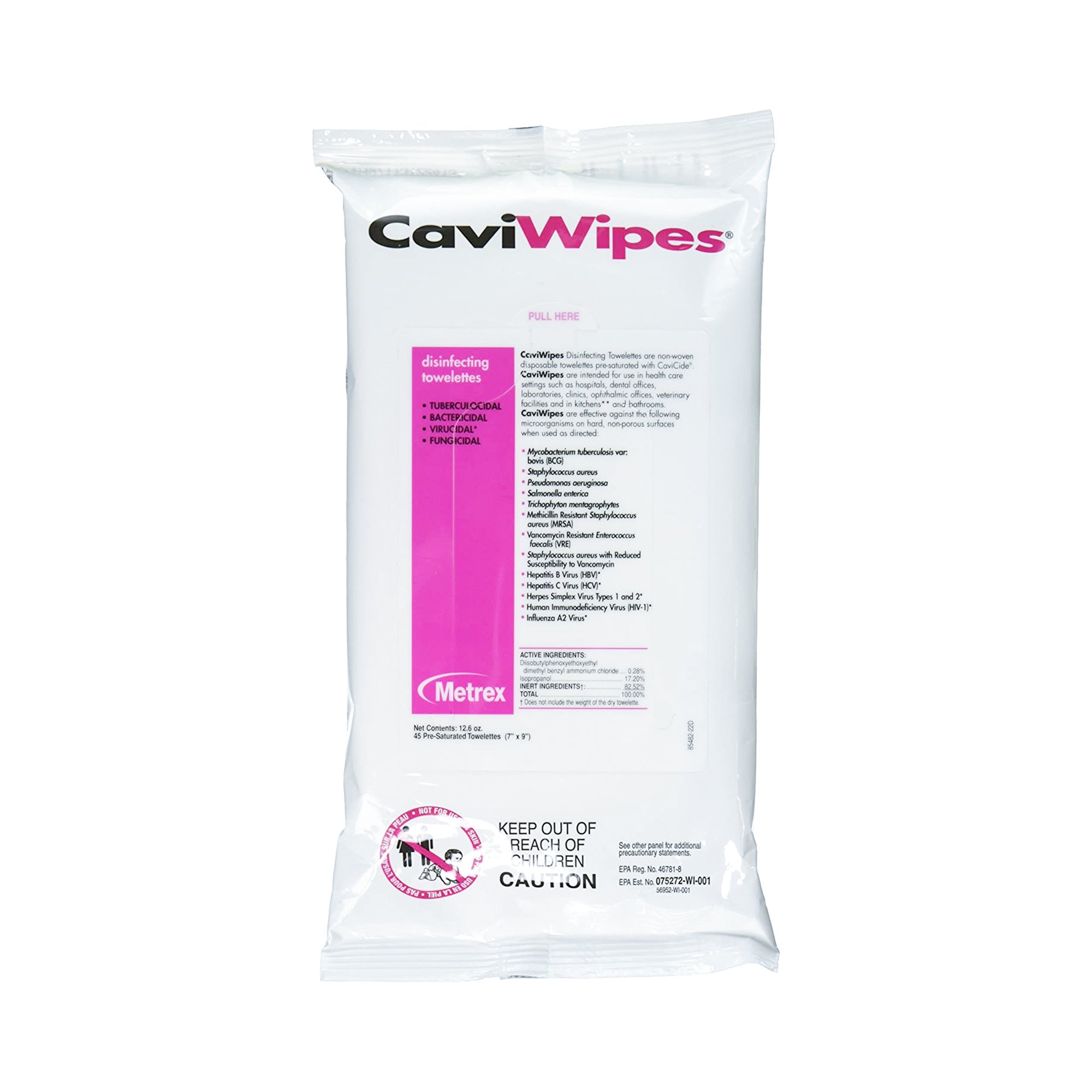 Metrex Research - 13-5224 CaviWipes1 Surface Disinfectant