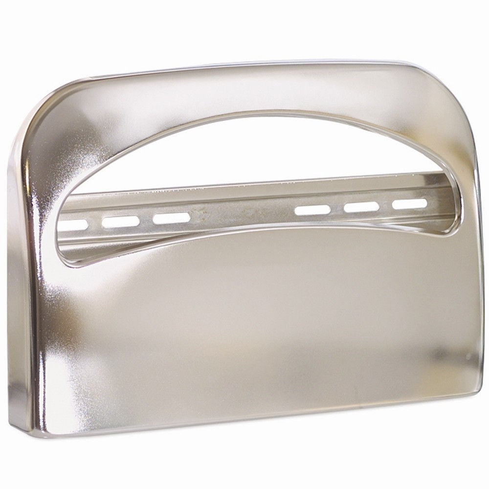 Georgia-Pacific Consumer Products LP - 57725 Toilet Seat Cover Dispenser Safe-T-Gard™ Chrome Metal Manual Pull Wall Mount