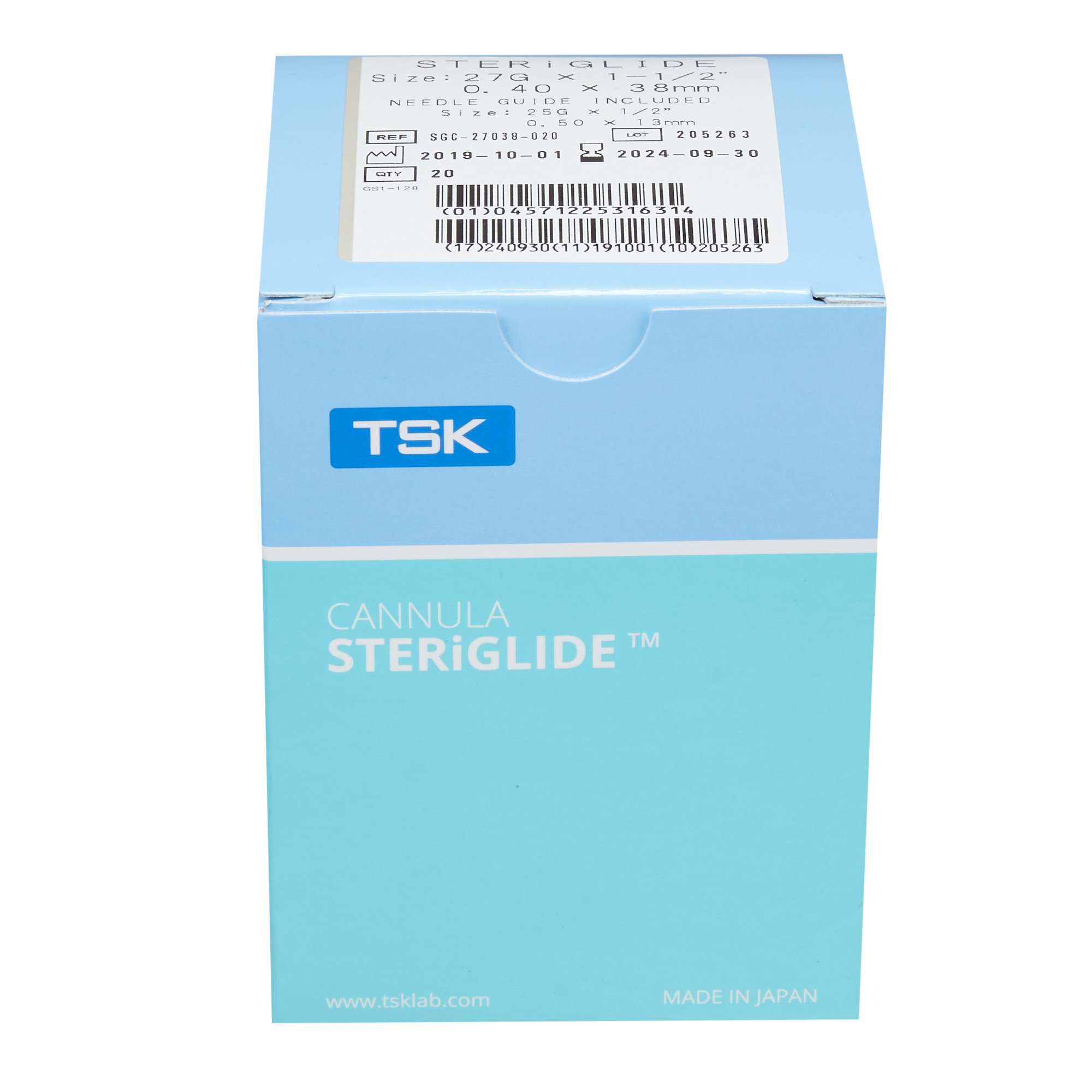 AirTite Products TSK2738SG - SteriGlide® Flexible Aesthetic Needle - 20/Box