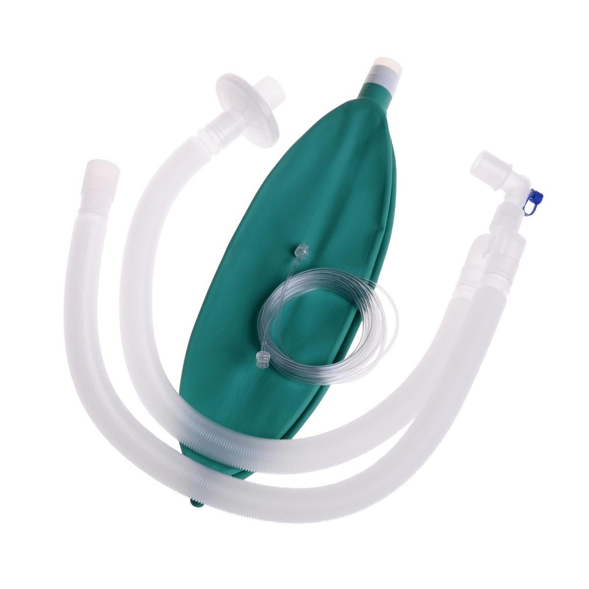 Medline - DYNJAA0109 Anesthesia Breathing Circuit Medline® Corrugated Tube 90 Inch Tube Dual Limb Adult 3 Liter Bag Single Patient Use