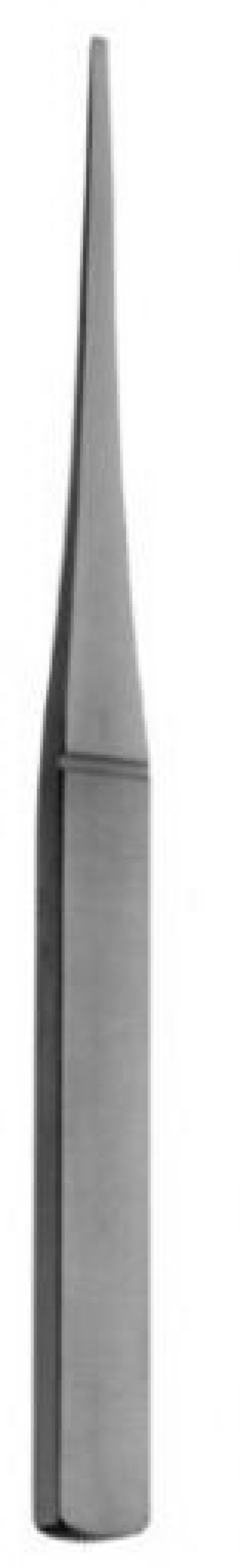 V. Mueller - RH1446 Osteotome V. Mueller® Converse 4 mm Width Straight OR Grade Stainless Steel NonSterile 7 Inch Length
