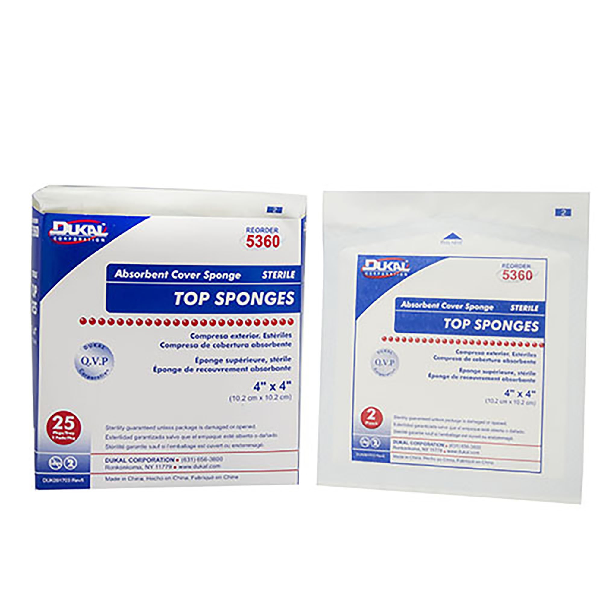 Dukal - 5360 Dukal™ Sterile Nonwoven Sponge