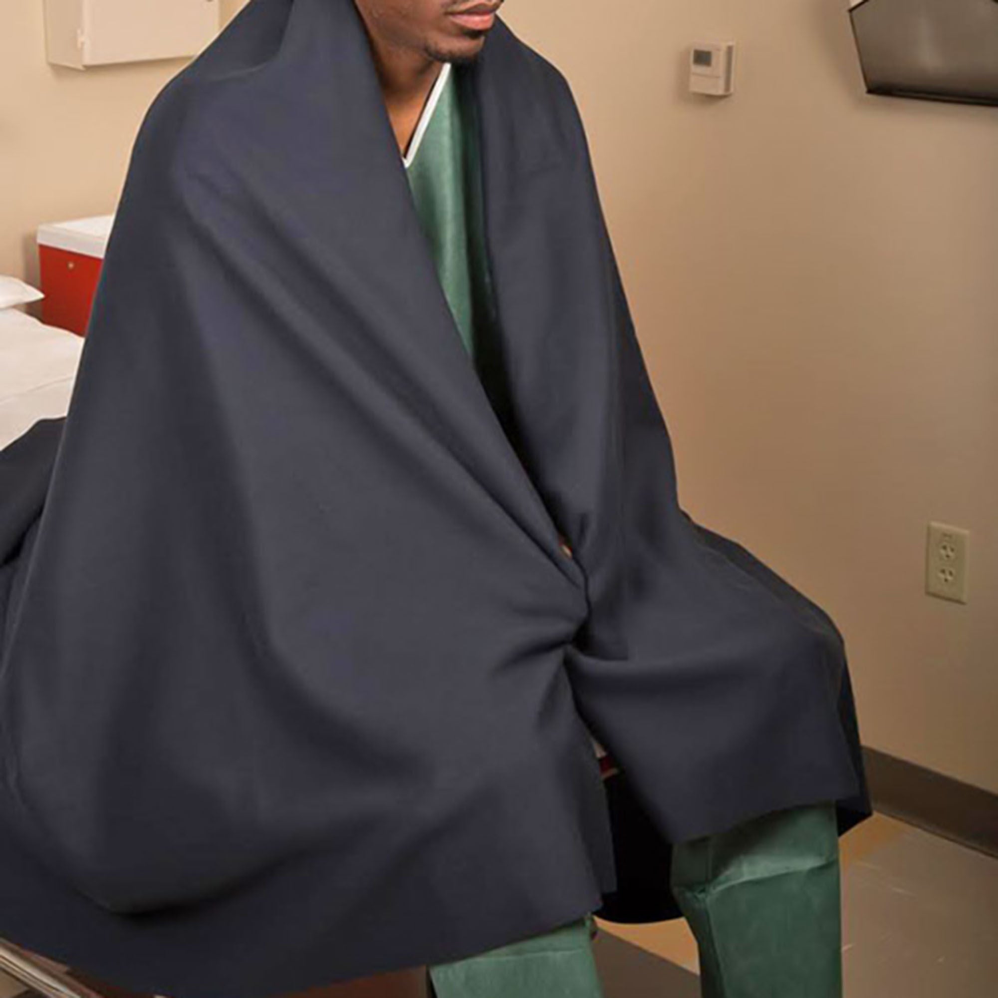 Graham Medical Products - 62292 Blanket Comfort1® 50 X 84 Inch Polyester Gray
