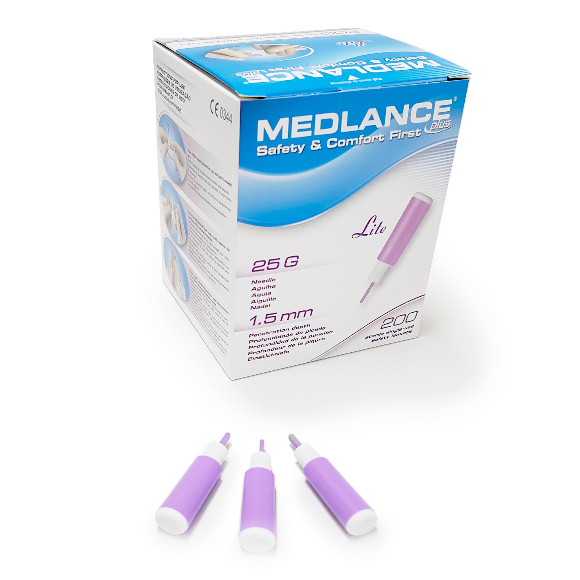 Cambridge Sensors USA - 925-25 Medlance® Plus Safety Lancet