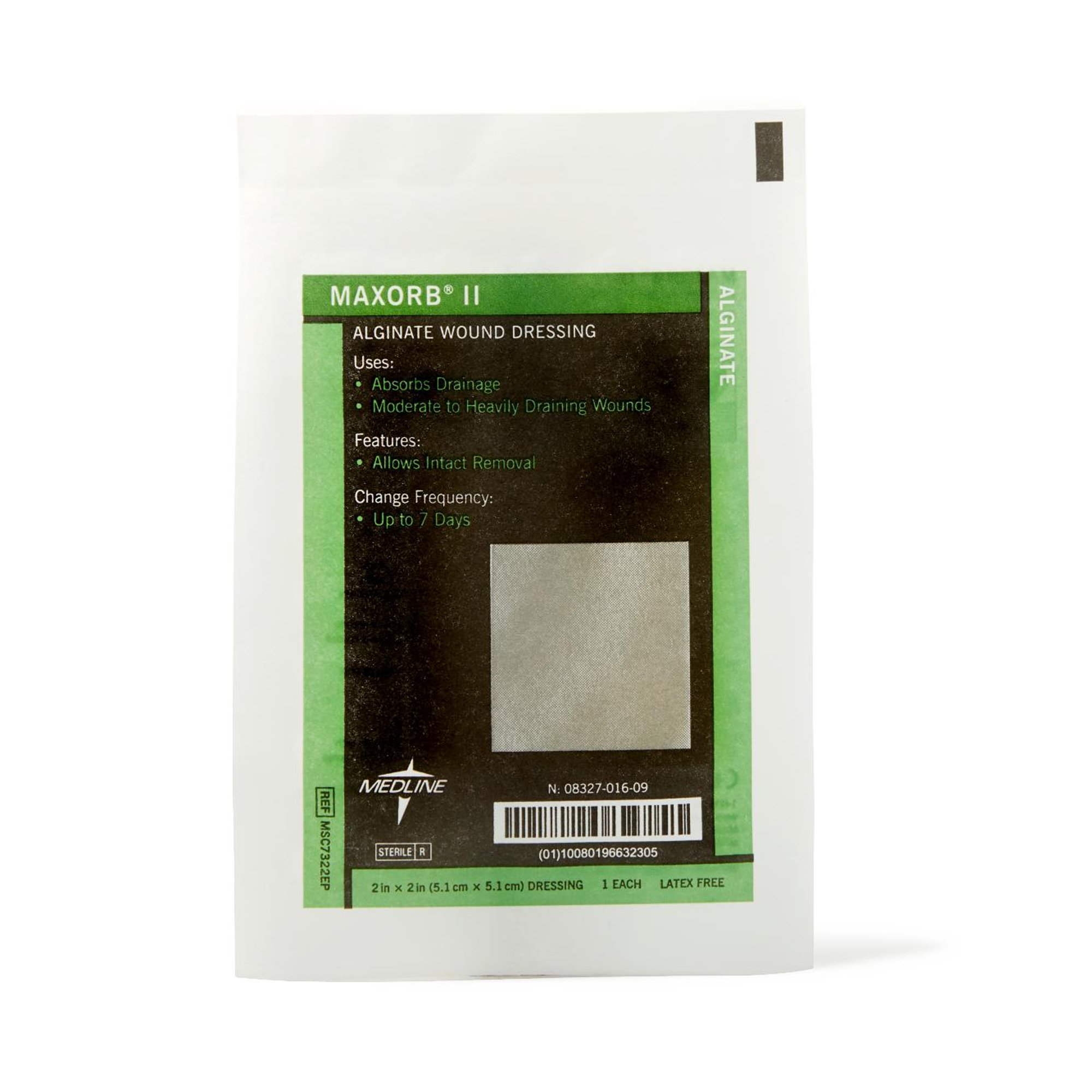 Medline - MSC7322EP Maxorb® II Alginate Dressing