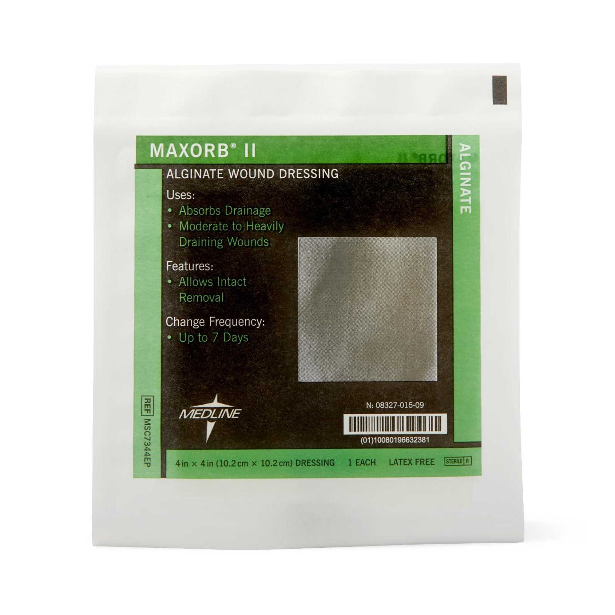Medline - MSC7344EP Maxorb® II Alginate Dressing