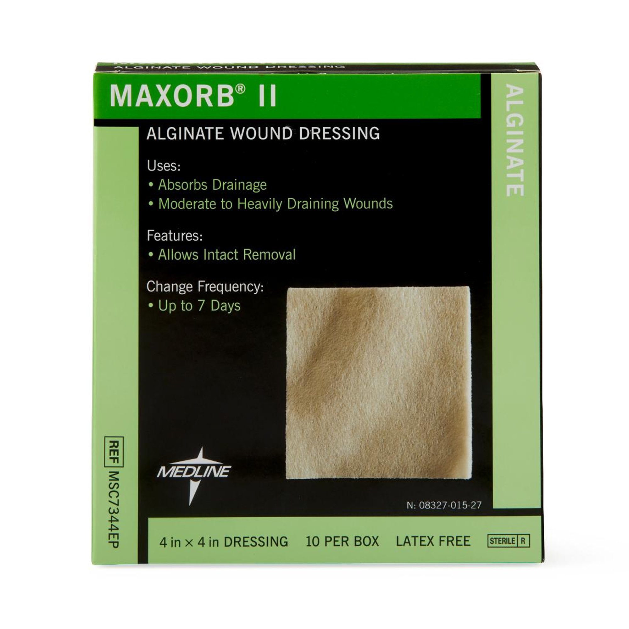 Medline - MSC7344EP Maxorb® II Alginate Dressing