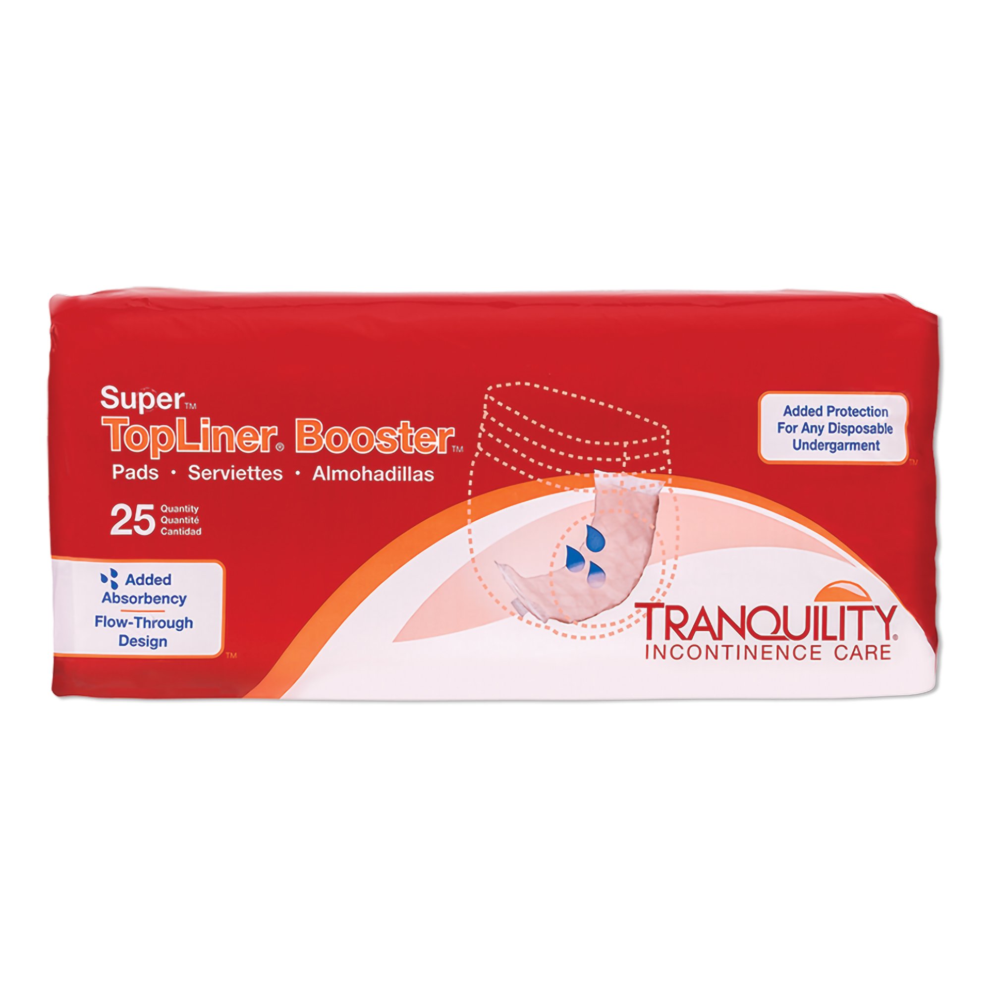 Principle Business Enterprises - 2060 TopLiner™ Super Added Absorbency Incontinence Booster Pad