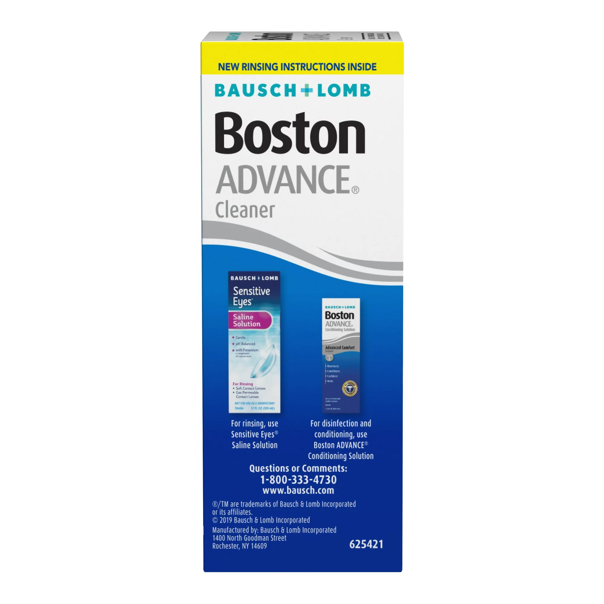 Valeant Pharmaceuticals 31011905421 - Boston Advance® Contact Lens Solution, 1-ounce Solution - 1/Each