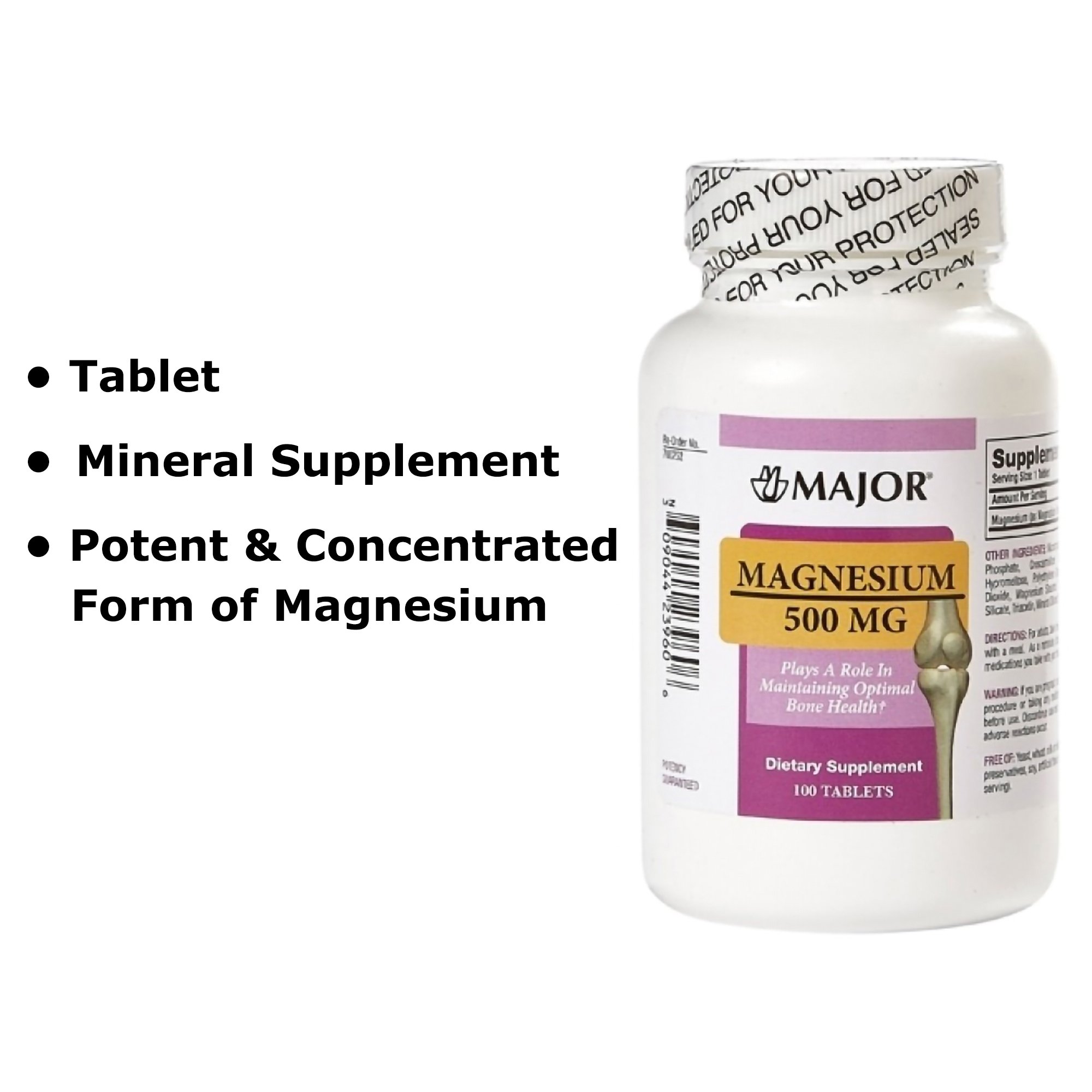 Major Pharmaceuticals - 00904423960 Major® Magnesium Oxide Mineral Supplement
