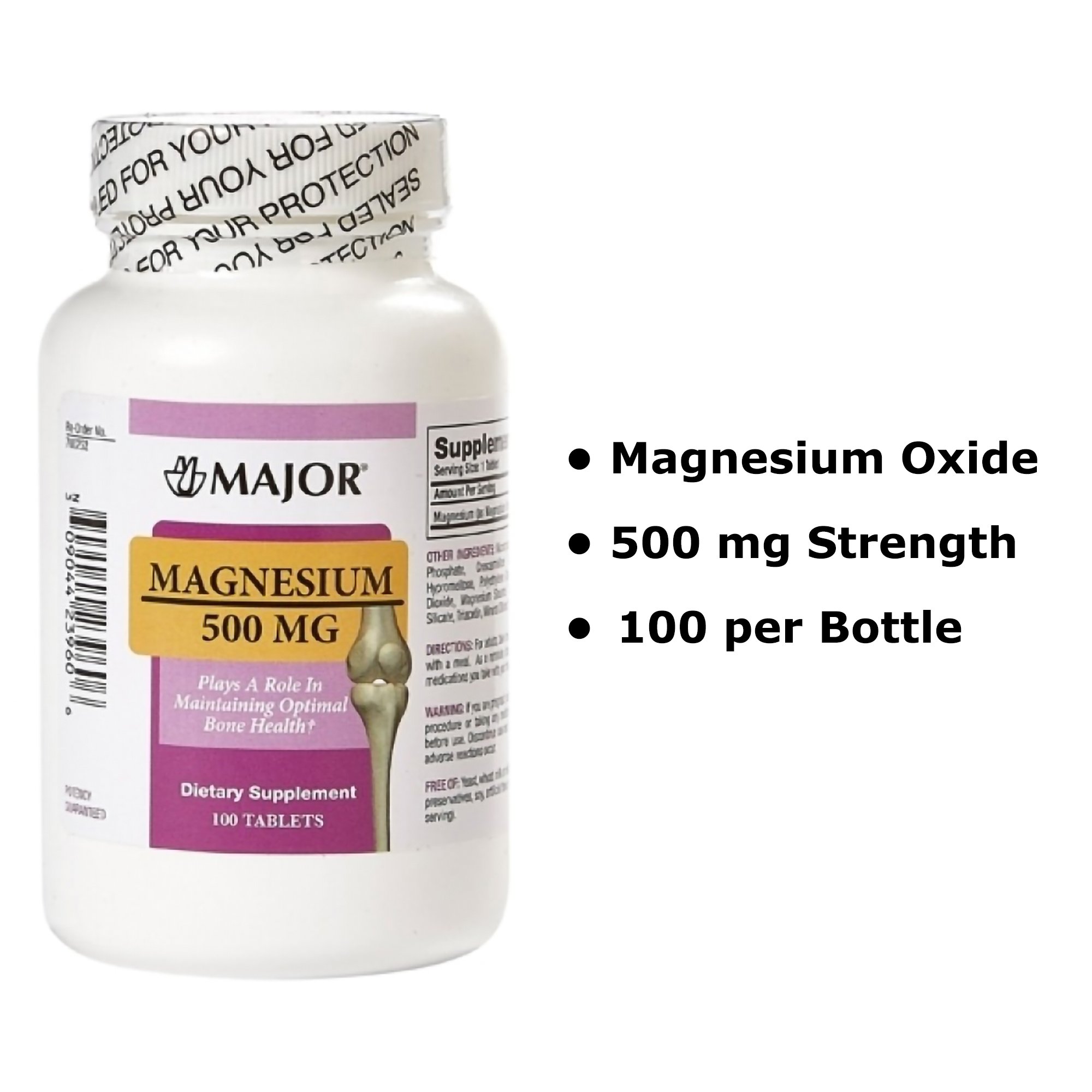 Major Pharmaceuticals - 00904423960 Major® Magnesium Oxide Mineral Supplement