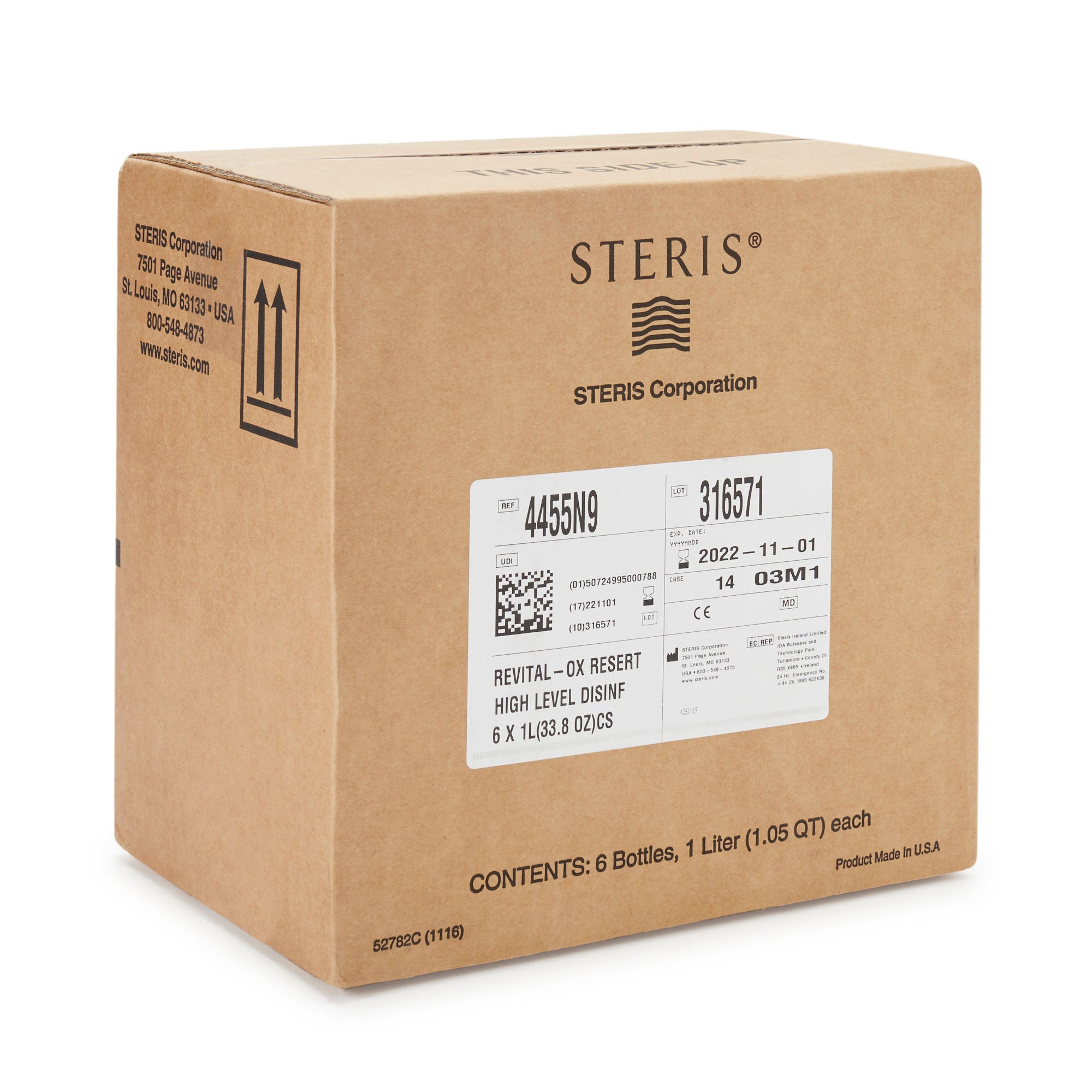 Steris - 4455N9 Revital-Ox® RESERT® Hydrogen Peroxide High Level Disinfectant