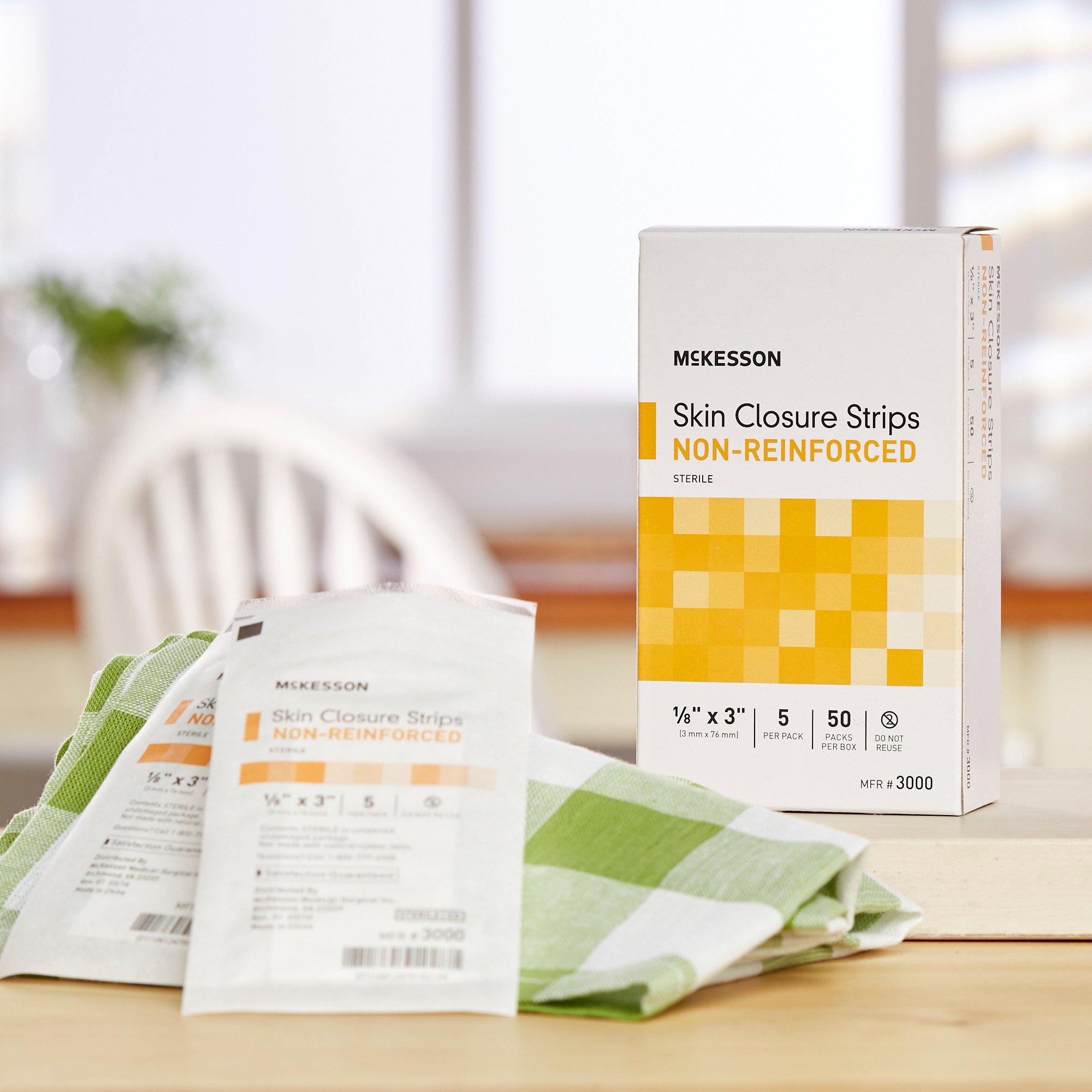 McKesson Brand - 3000 McKesson Nonreinforced Skin Closure Strip