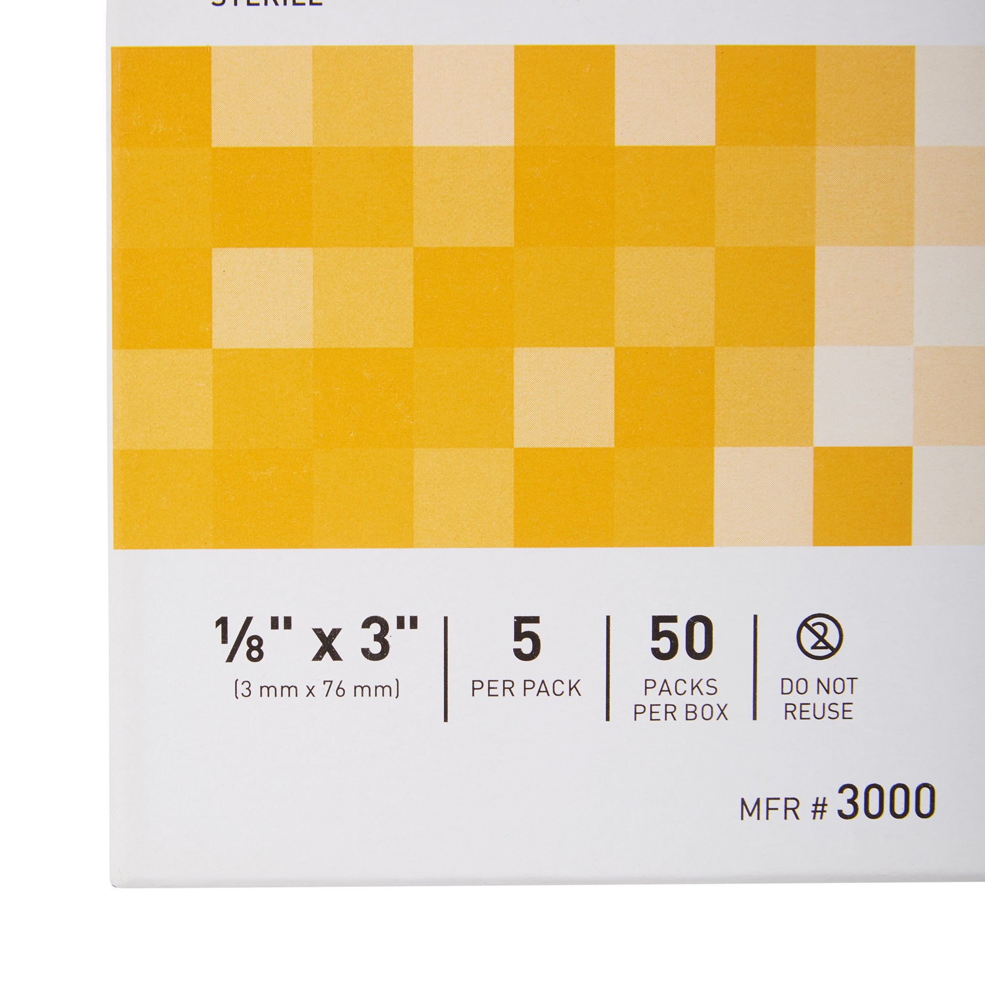 McKesson Brand - 3000 McKesson Nonreinforced Skin Closure Strip