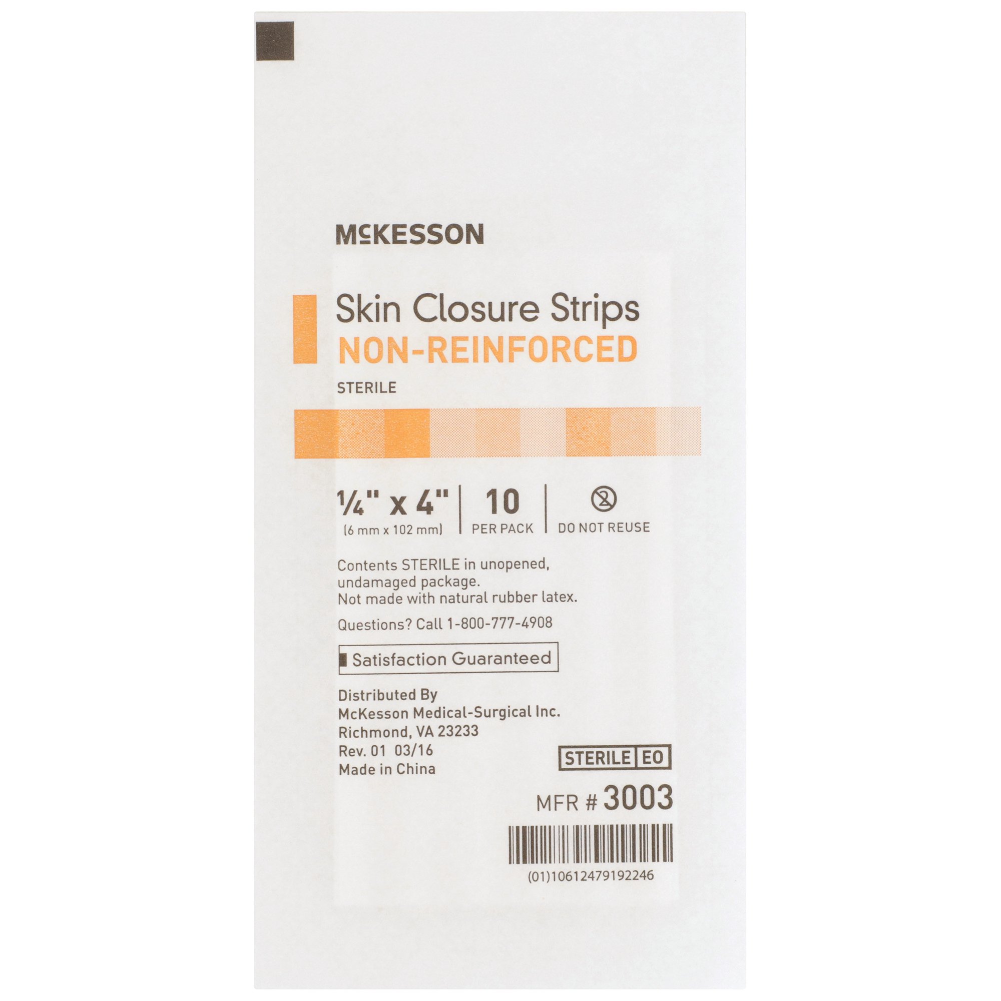 McKesson Skin Closure Strip 3003 by McKesson Brand