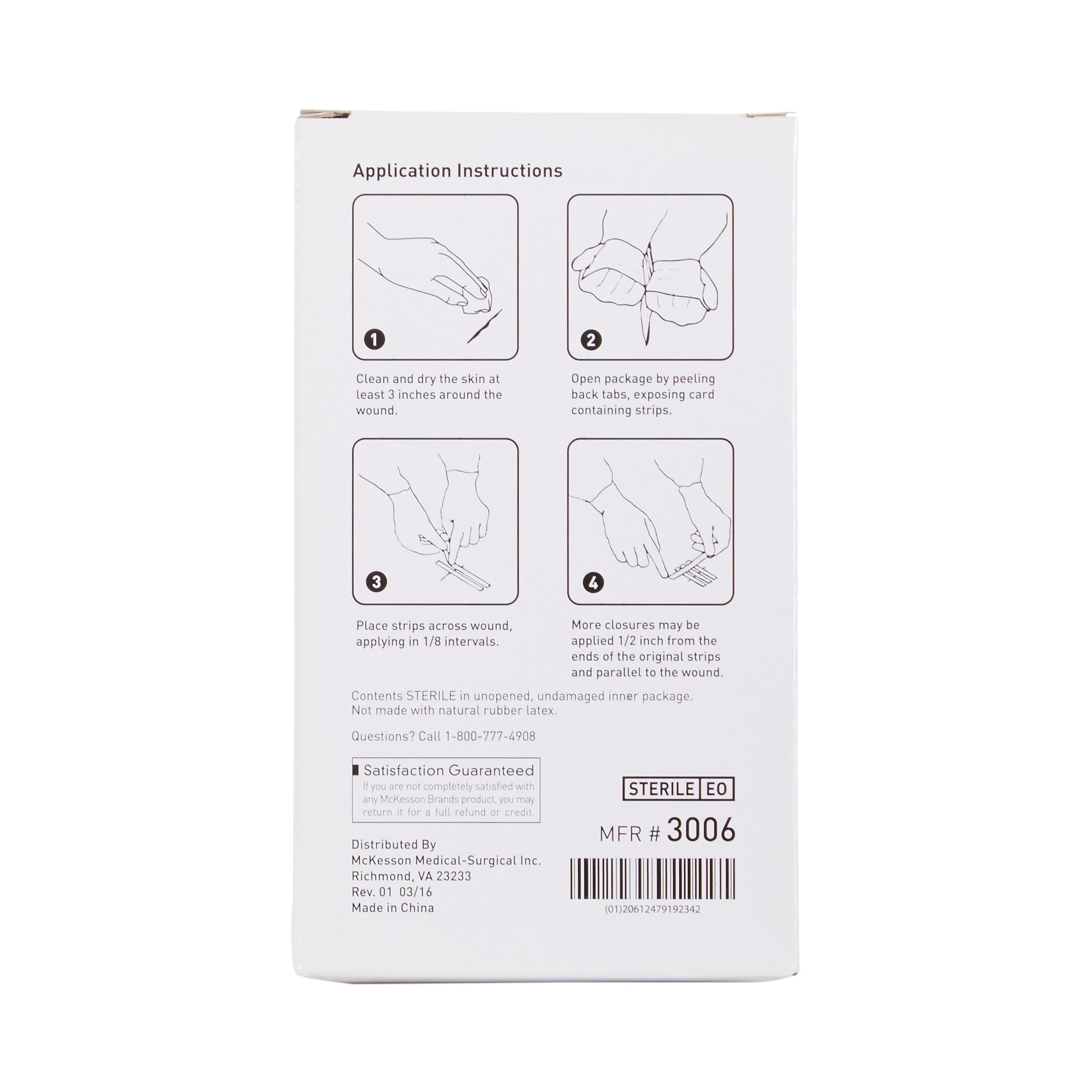 McKesson Brand - 3006 McKesson Skin Closure Strip