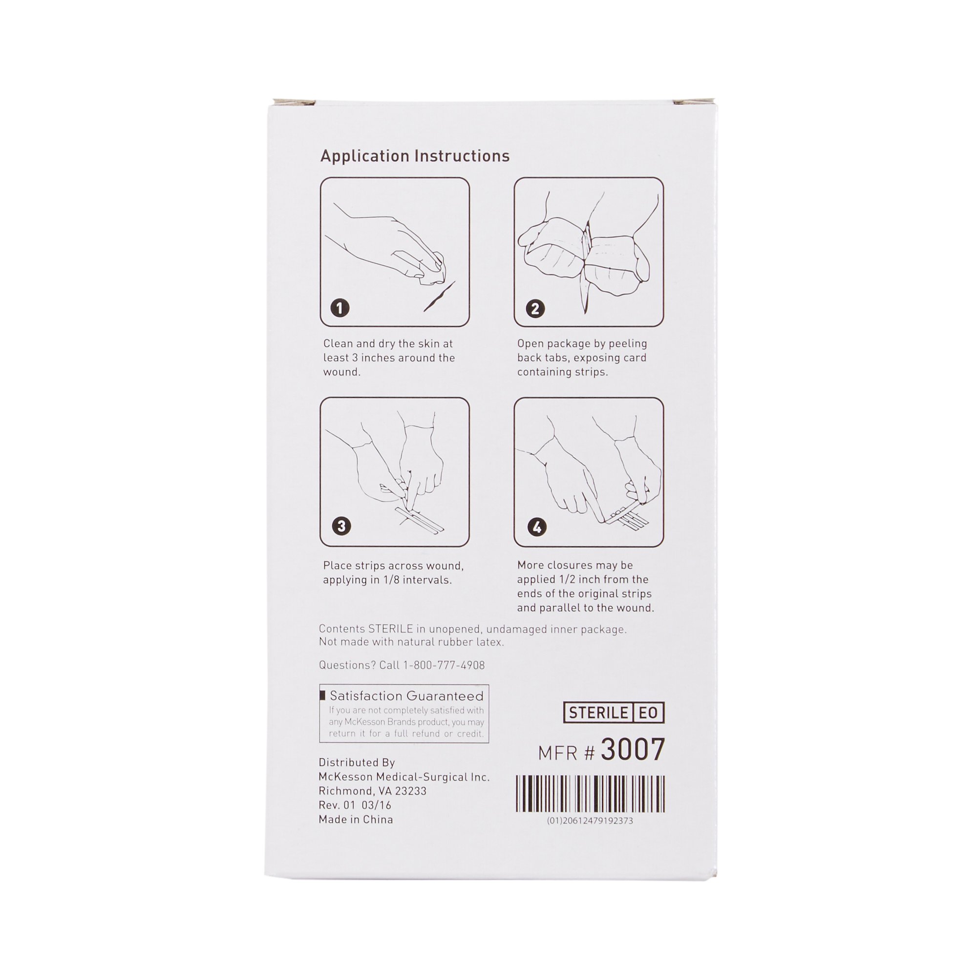 McKesson Brand - 3007 McKesson Skin Closure Strip