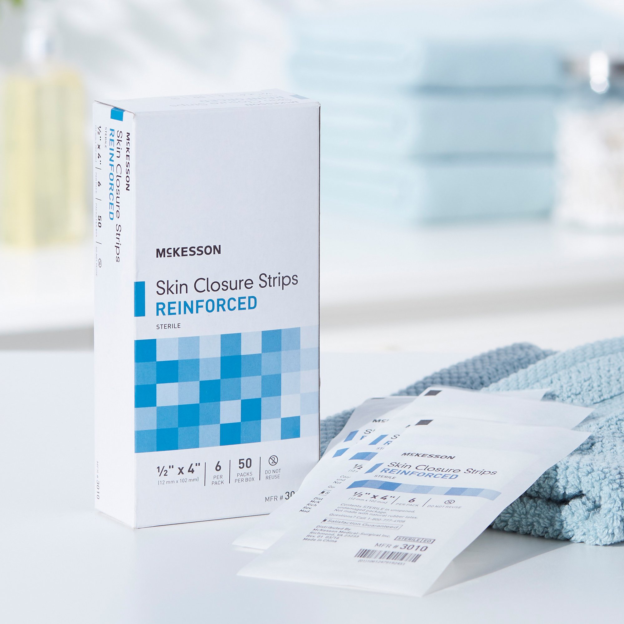 McKesson Brand - 3010 McKesson Skin Closure Reinforced Strip