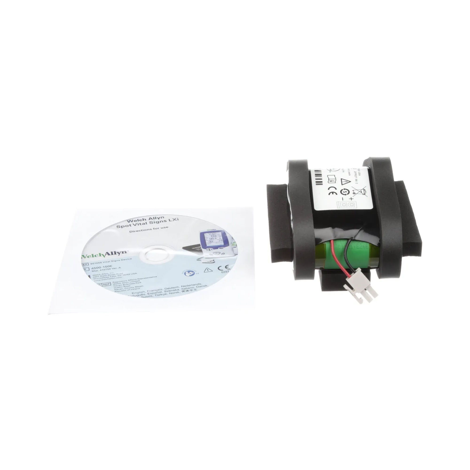 Welch Allyn - 105632 Diagnostic Battery Pack Welch Allyn® Lithium Iom For Welch Allyn® Spot Vital Signs® LXi Monitor