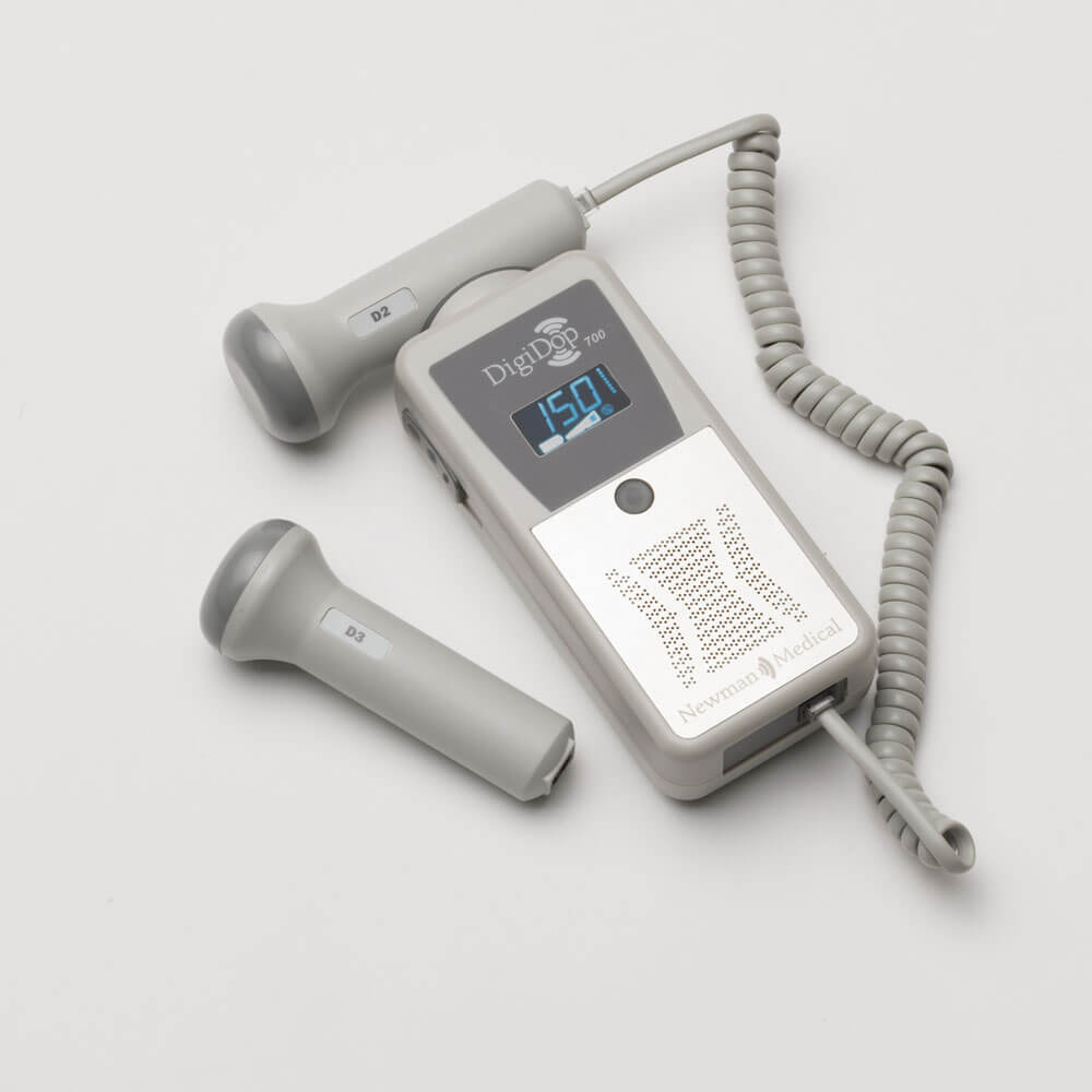 Newman Medical - DD-700-OB Handheld Doppler DigiDop Digital Display Obstetric Probe 2MHz / 3MHz Frequency