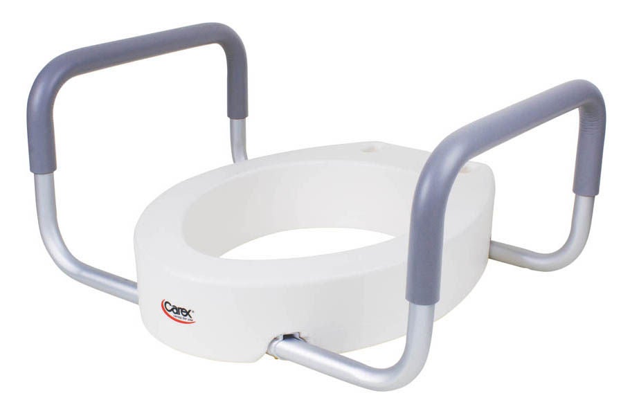 Drive DeVilbiss Healthcare - FGB31600 0000 Carex® Raised Toilet Seat with Arms - Elongated
