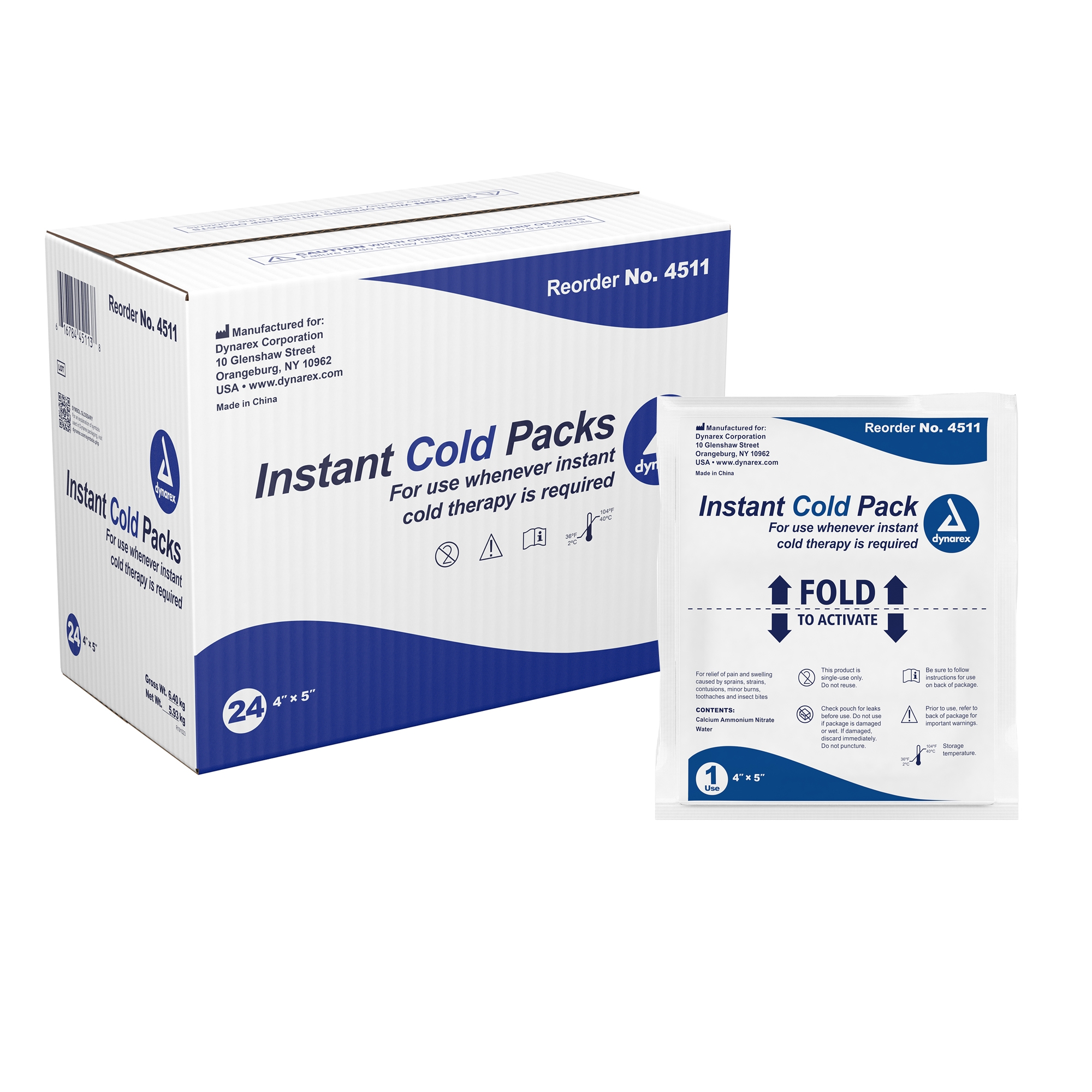 Dynarex - 4511 dynarex® Instant Cold Pack
