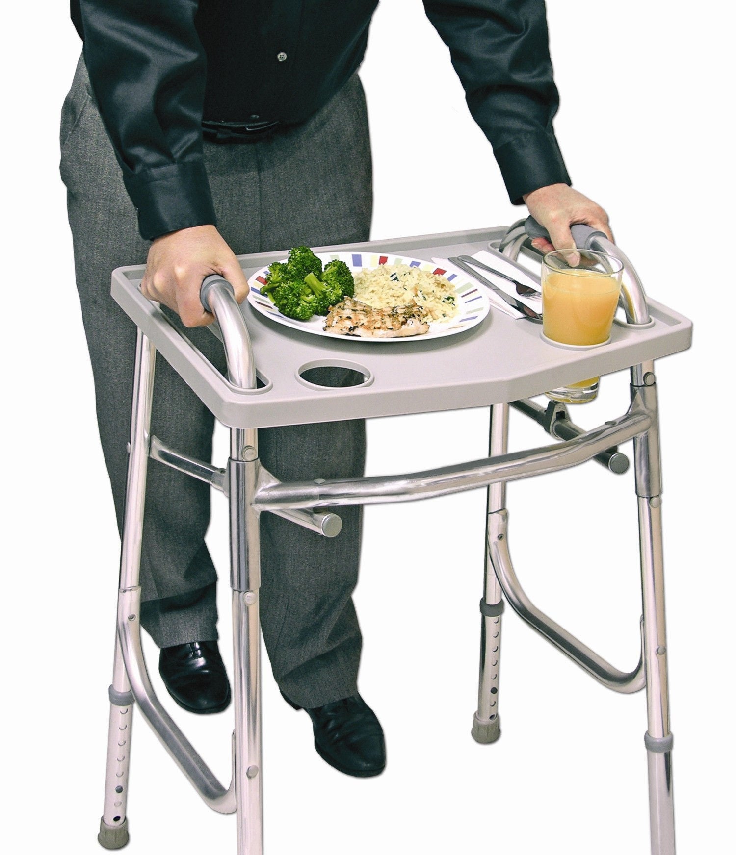 Jobar International - JB4790GRA North American Health + Wellness® Tray For Walker