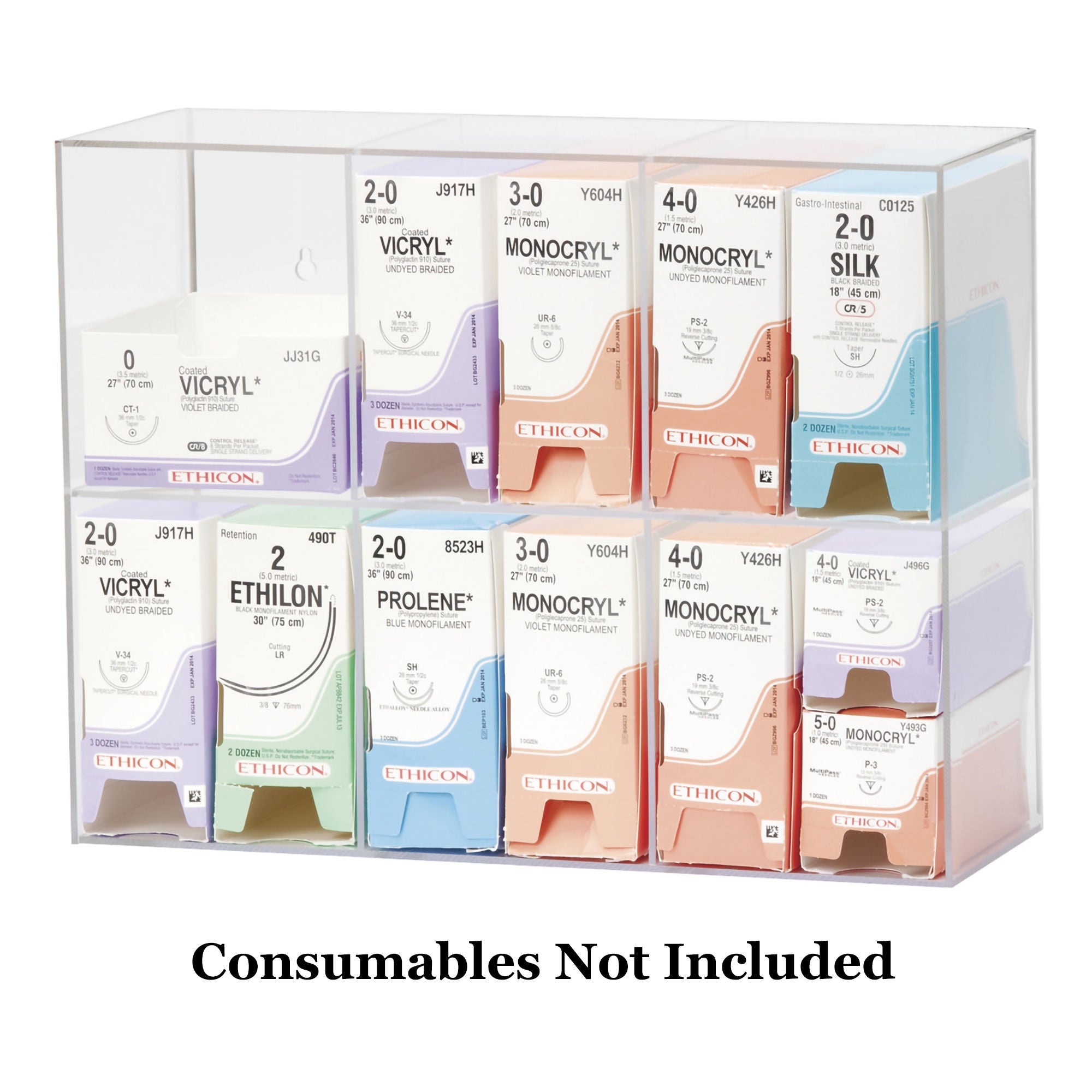 Omnimed - 304101 Suture Storage Suture Storage Rack Boxed Sutures