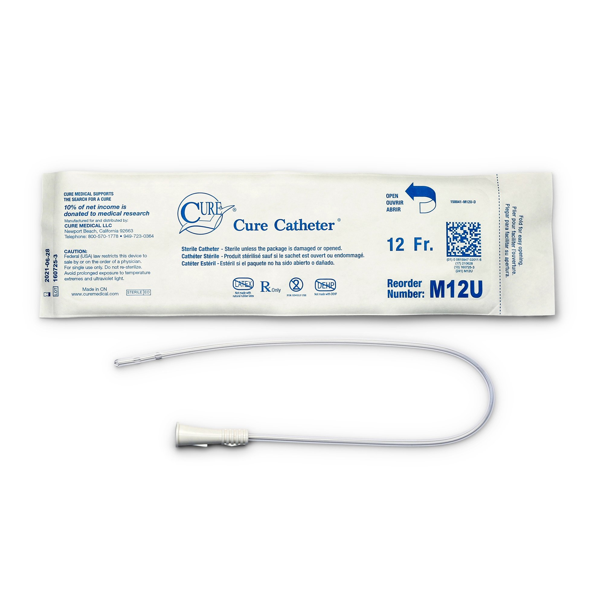 ConvaTec - M12U Cure Catheter™ Urethral Catheter