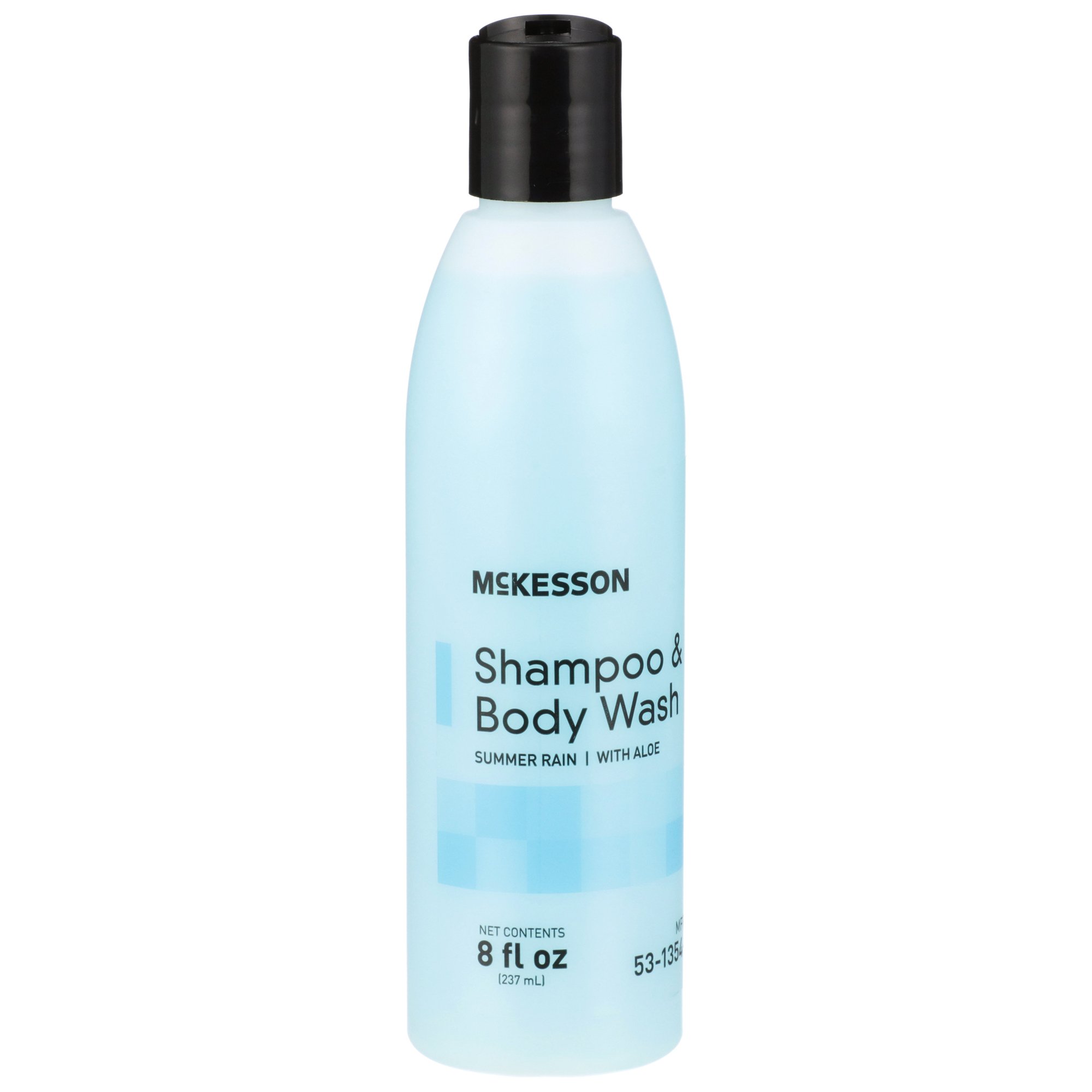 McKesson Brand 53-1354-8 - McKesson 2-in-1 Shampoo and Body Wash, Flip-Top Bottle, 8 oz, Summer Rain Scent - 1/Each, 48/Case