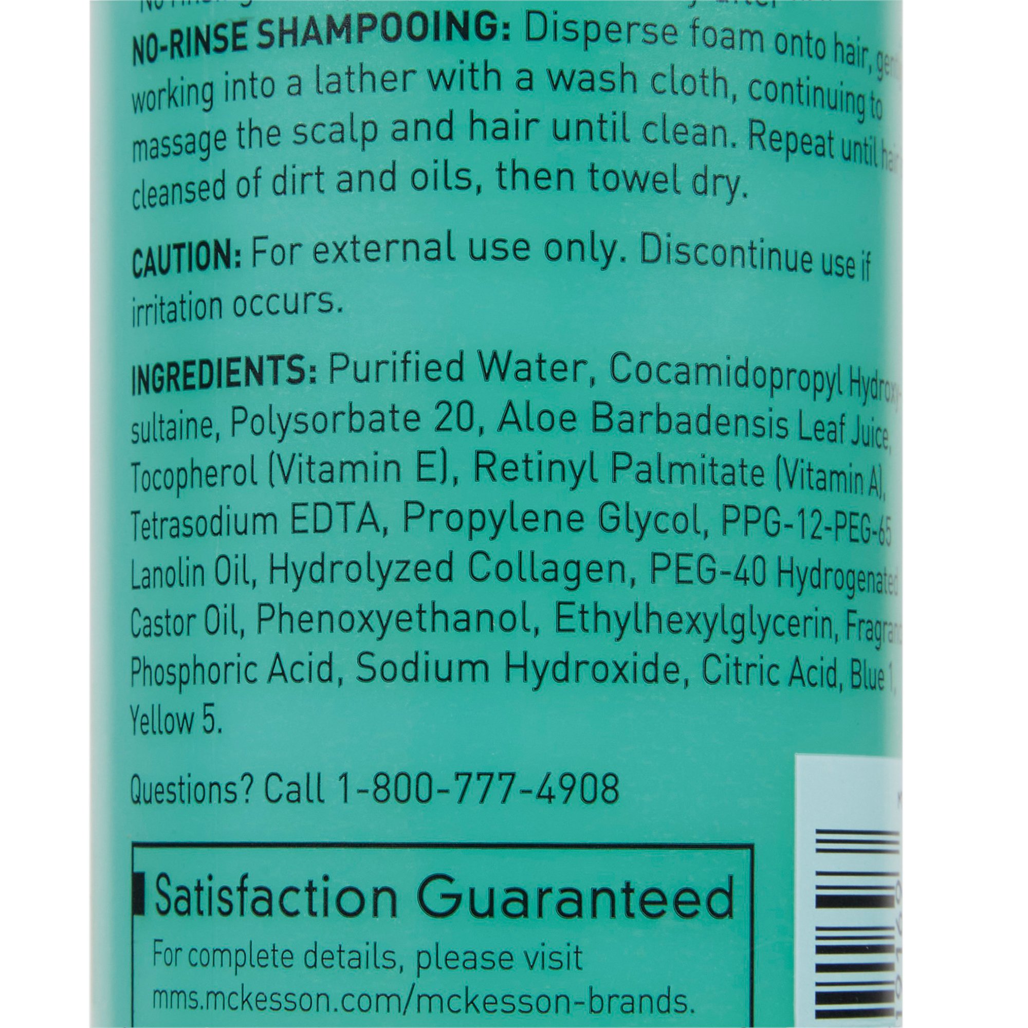 McKesson Brand 53-22952-9 - McKesson Rinse-Free Body Wash, Cucumber Melon Scent, 9 oz Pump Bottle - 1/Each, 12/Case