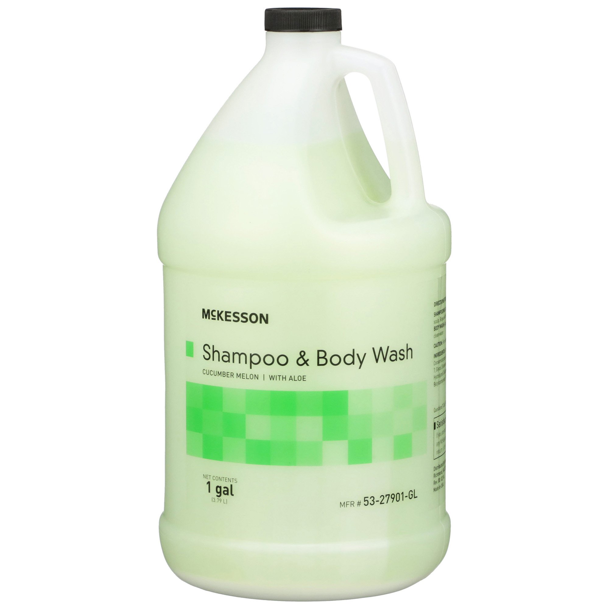 McKesson Brand 53-27901-GL - McKesson 2-in-1 Shampoo and Body Wash, Cucumber Melon Scent, 1 Gallon Jug - 1/Each, 4/Case