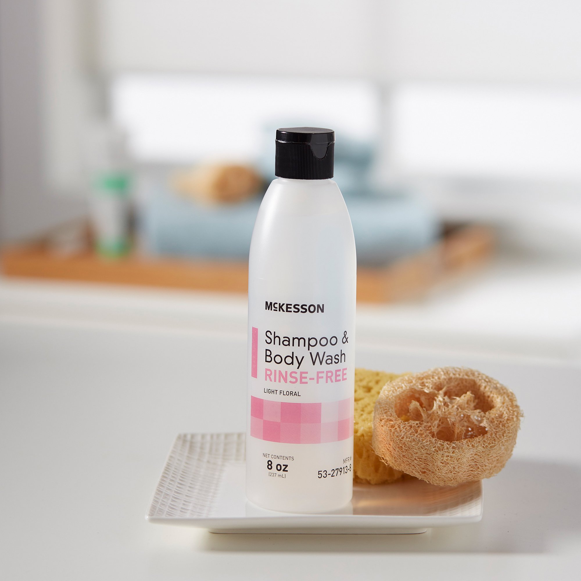 McKesson Brand - 53-27913-8 McKesson Rinse-Free Shampoo and Body Wash