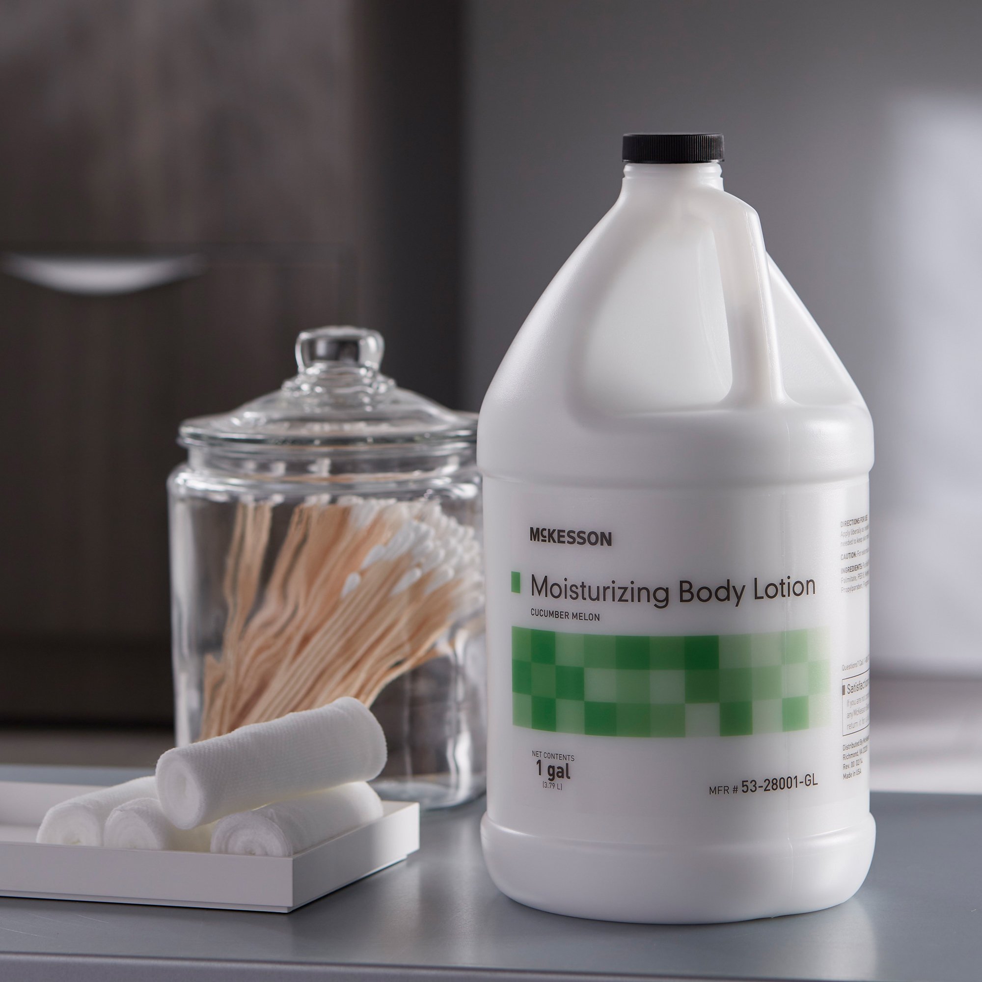McKesson Brand 53-28001-GL - McKesson Moisturizer, Cucumber Melon Scent, 1 gal Jug - 1/Each, 4/Case
