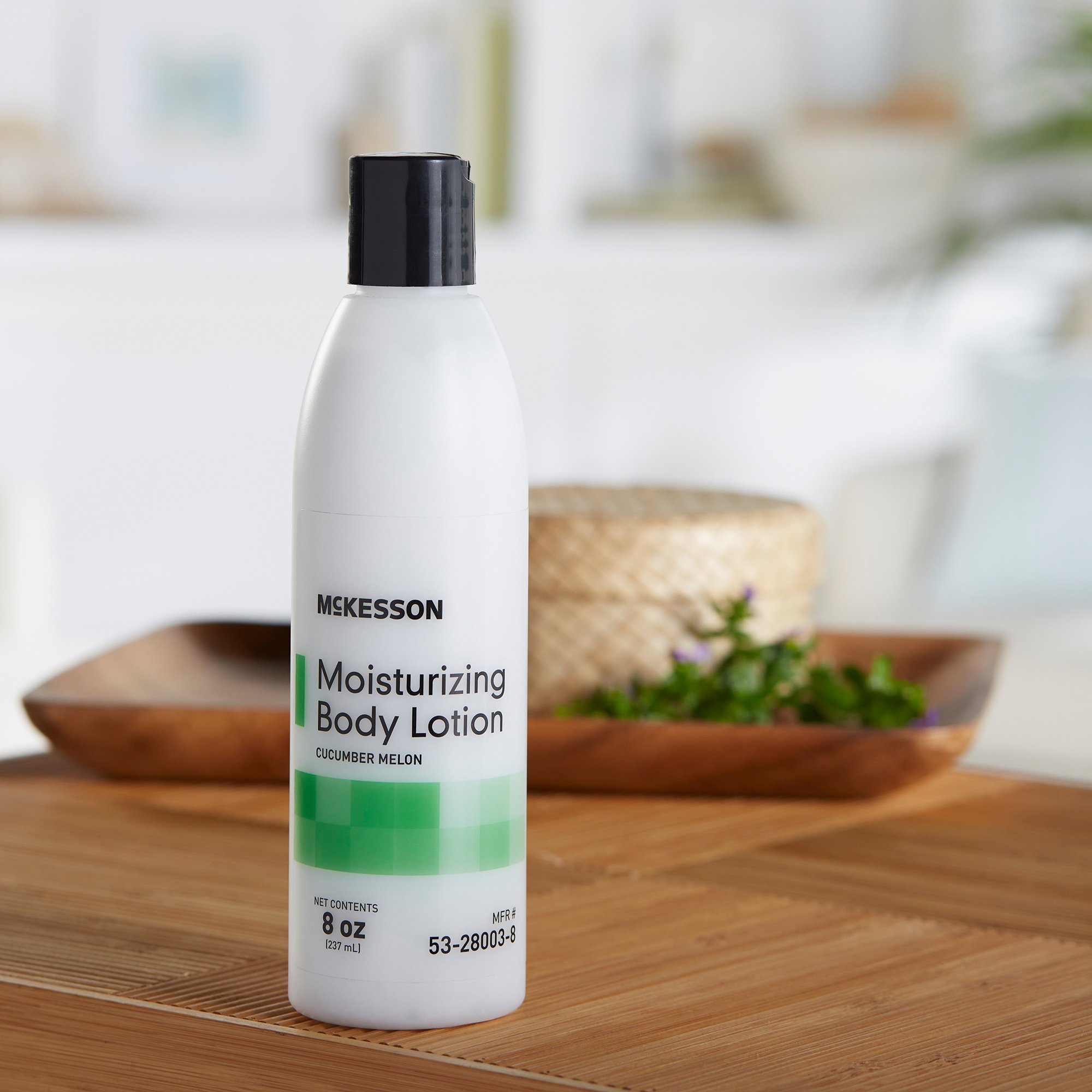 McKesson Brand 53-28003-8 - McKesson Cucumber Melon Scent Moisturizer, 8 oz Bottle - 1/Each, 48/Case