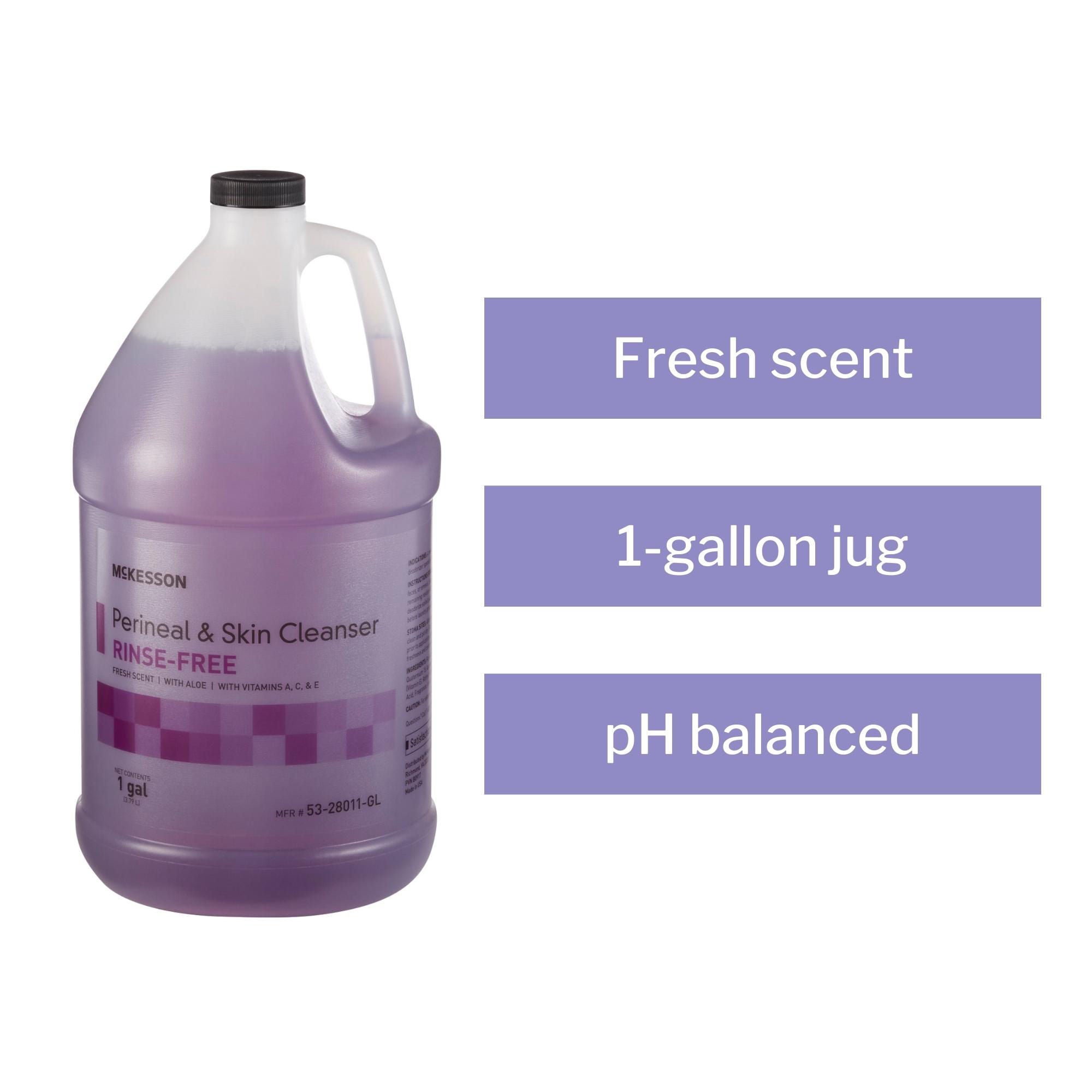 McKesson Brand - 53-28011-GL McKesson Rinse-Free Perineal Wash